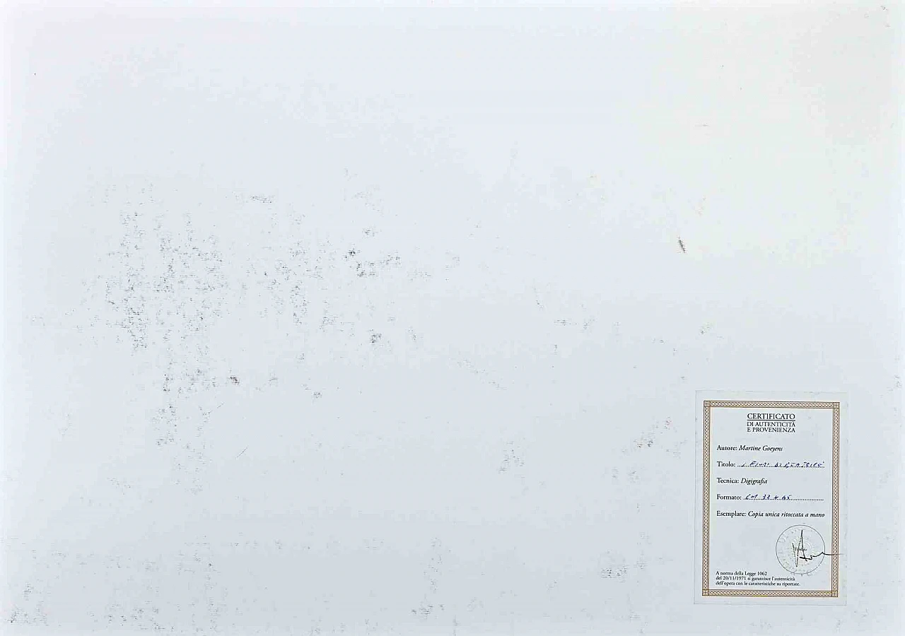 Martine Goeyens, Flowers, Photolithograph 1980s-1990s 3