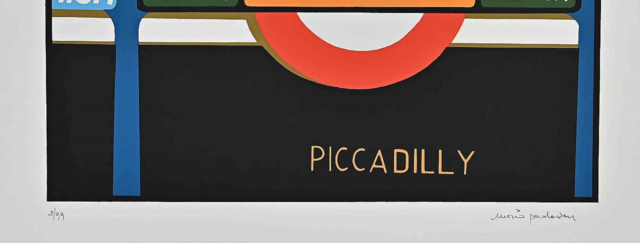 Mario Padovan, Underground, Screenprint 1960s-1970s 3