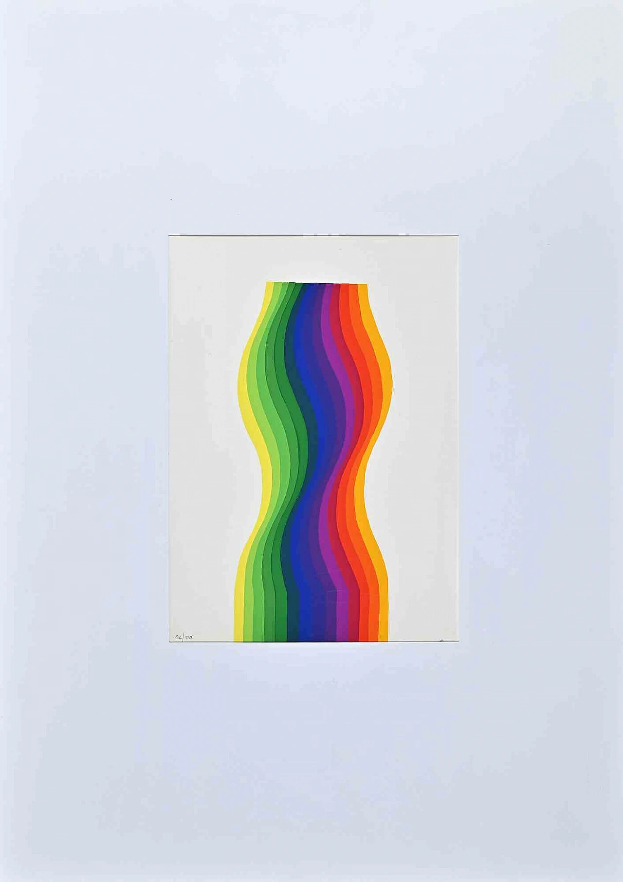 Julio Le Parc, Optical N.9, Screenprint 1960s-1970s 1