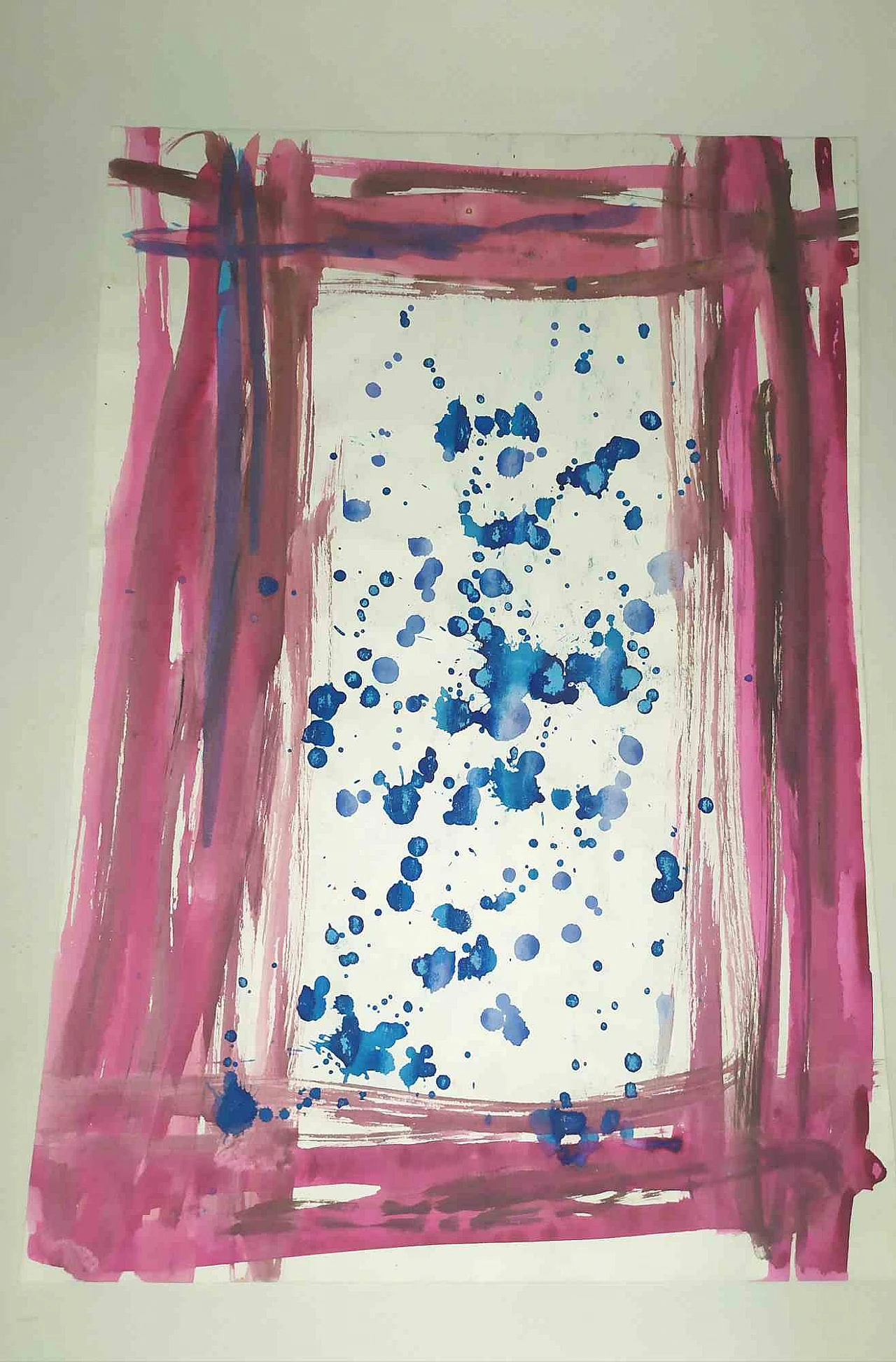 Contempologyc E.M., Stained Glazes, Tempera 2000s 1