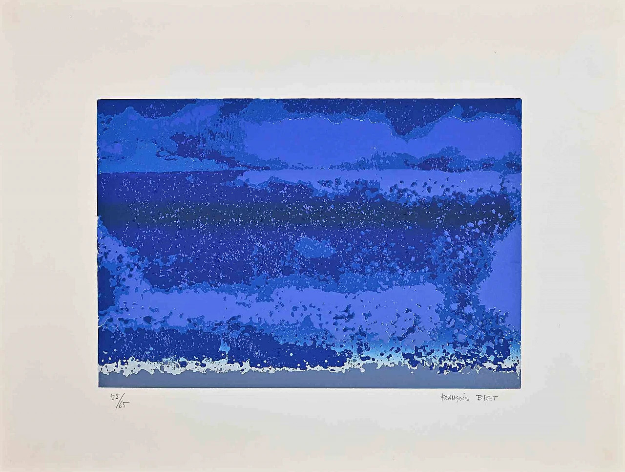 Francis Bret, Composition, Screenprint 2000s 1