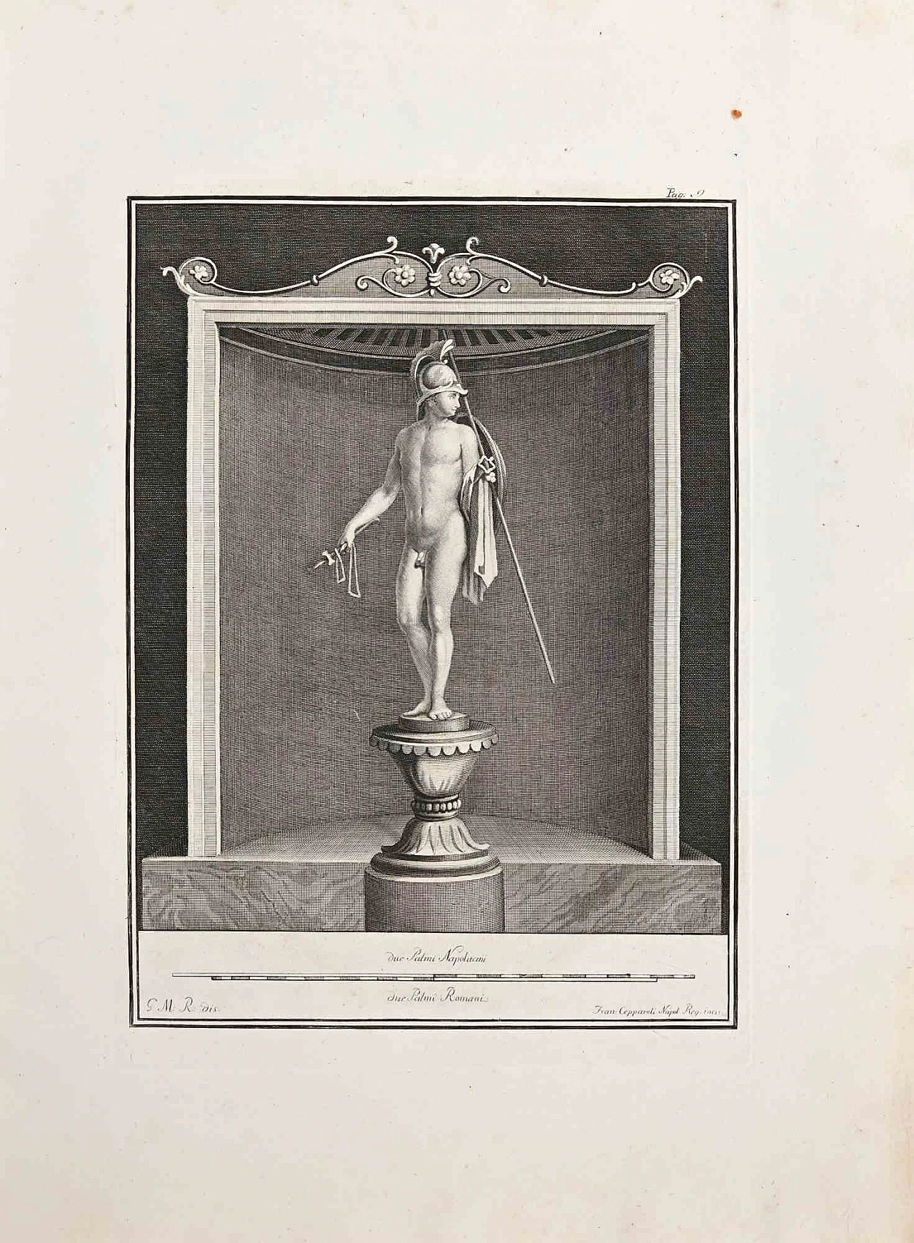 Giovanni Morghen, Scena romana antica, Acquaforte '700 1