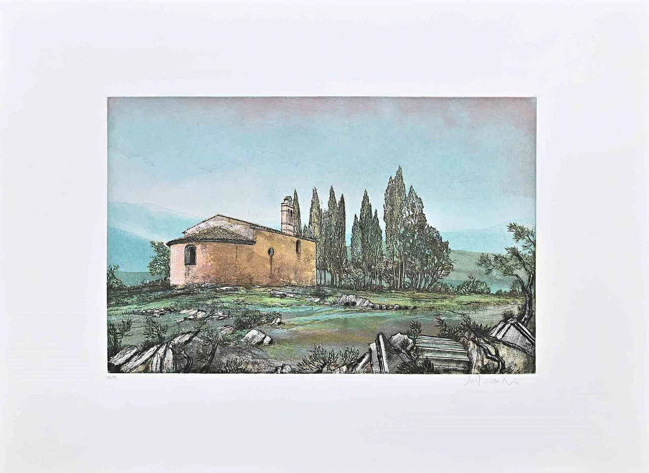 Marco Bonechi, Landscape, Etching 2000s 1