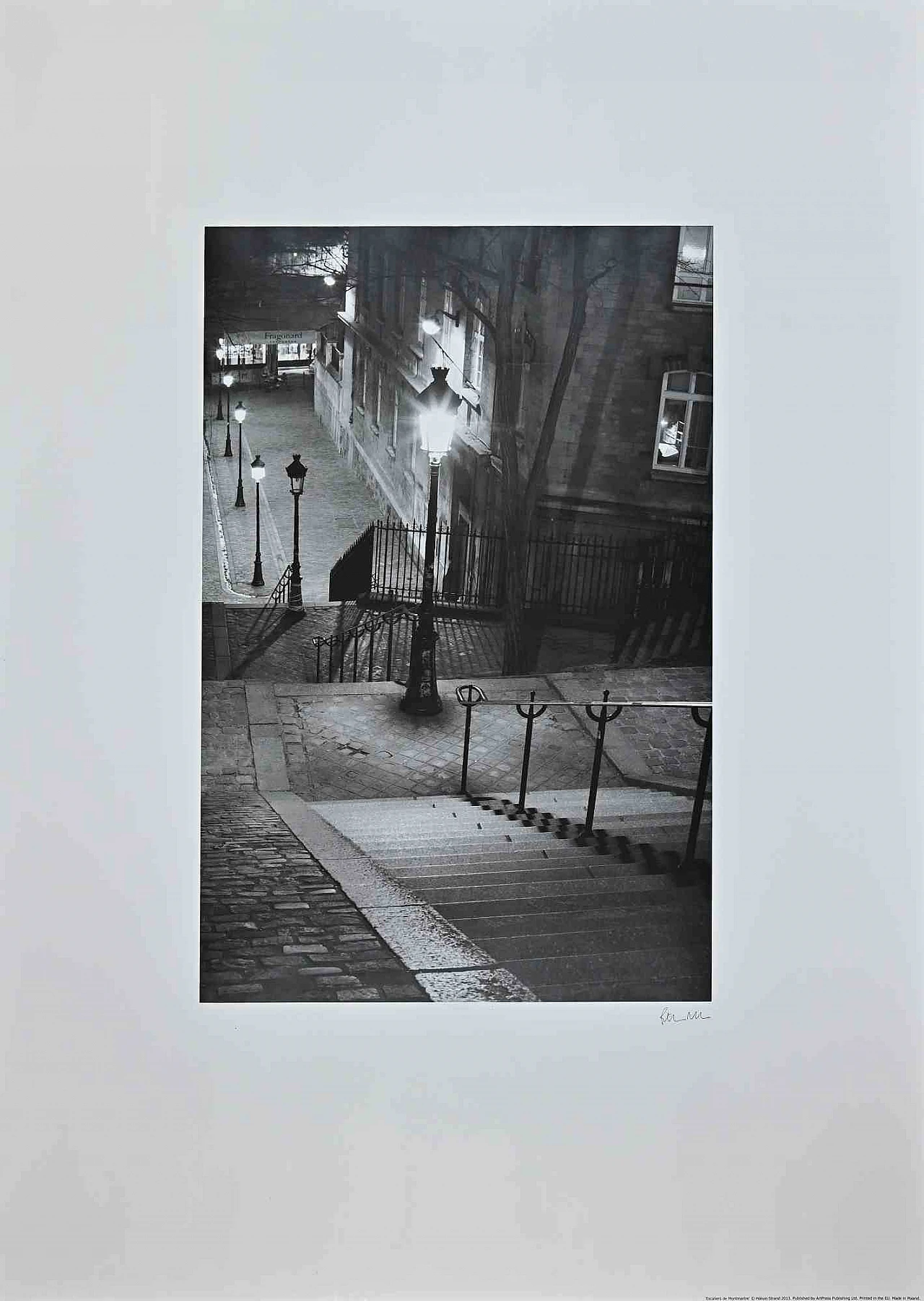 Hakan Strand, Escaliers de Montmartre, Offset 2000s 1