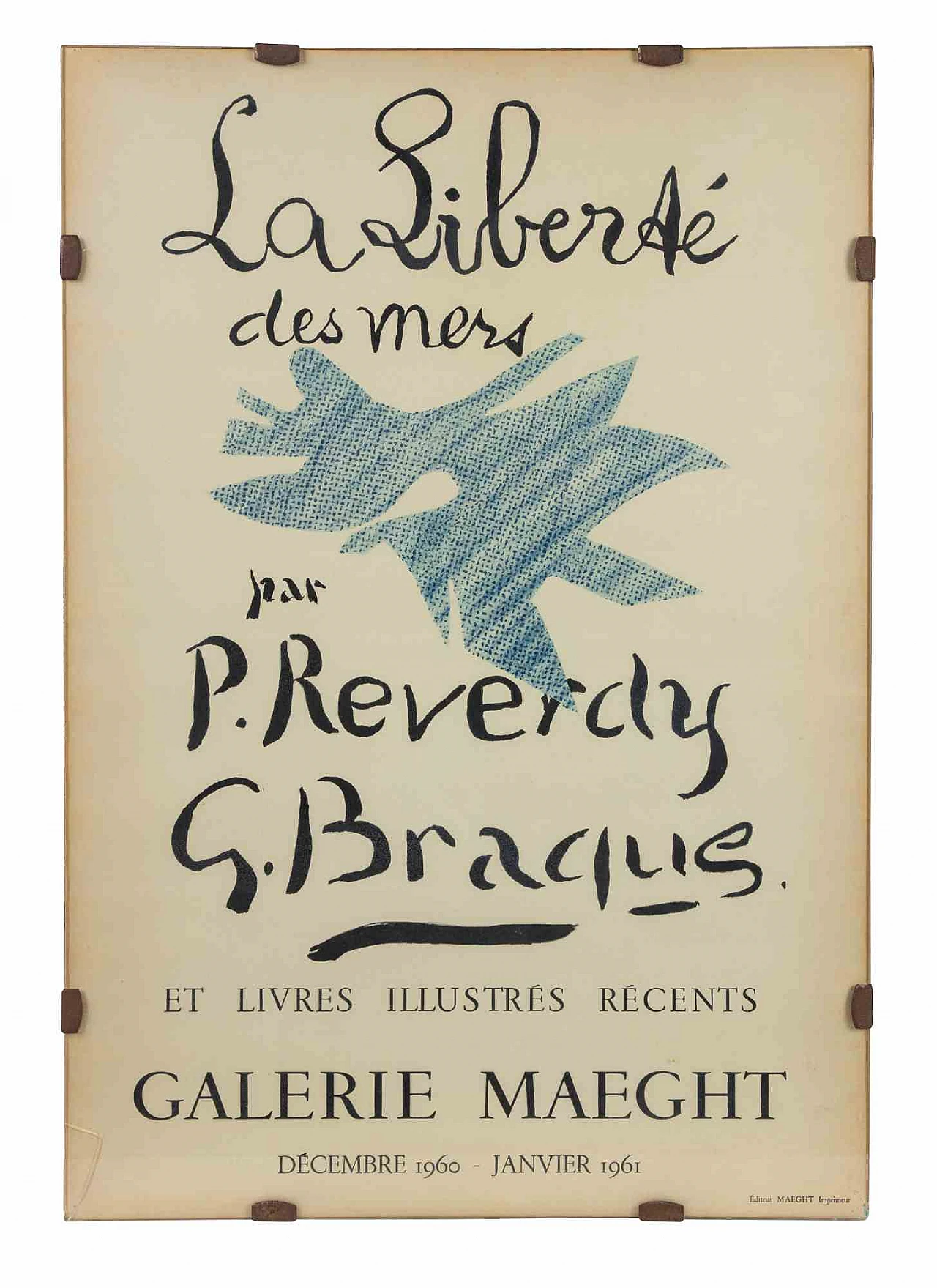 Georges Braque (dopo), La libertà dei mari, Offset 1960-1979 1