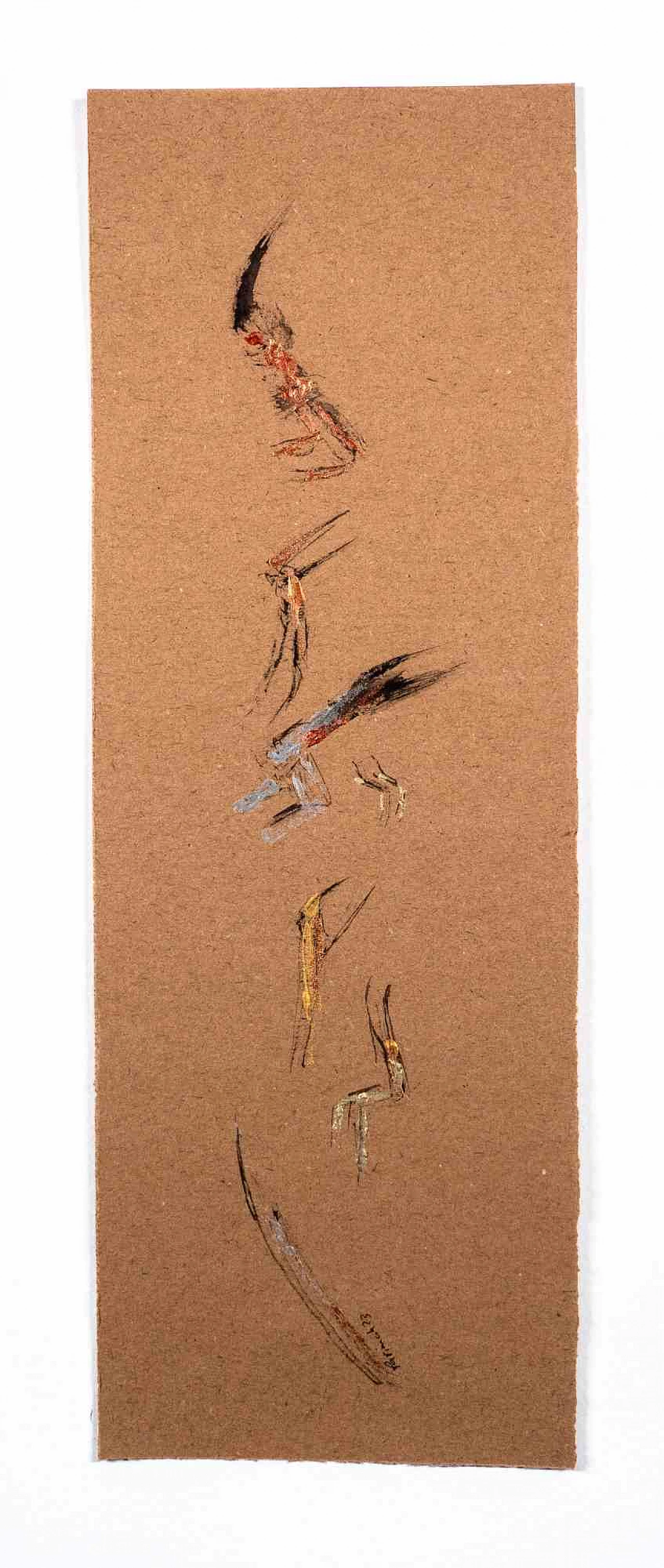 Parimah Avani, Silvery Song of Resistance, Drawing-Ink Acrylic 2000s 2