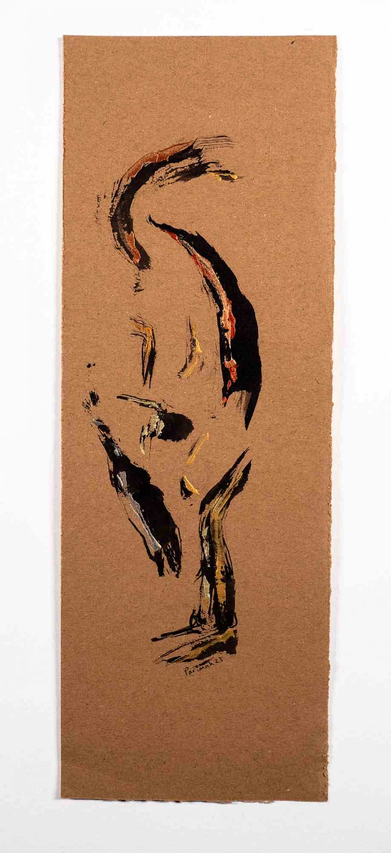 Parimah Avani, Coral Song of Freedom, Drawing-Ink Acrylic 2000s 4