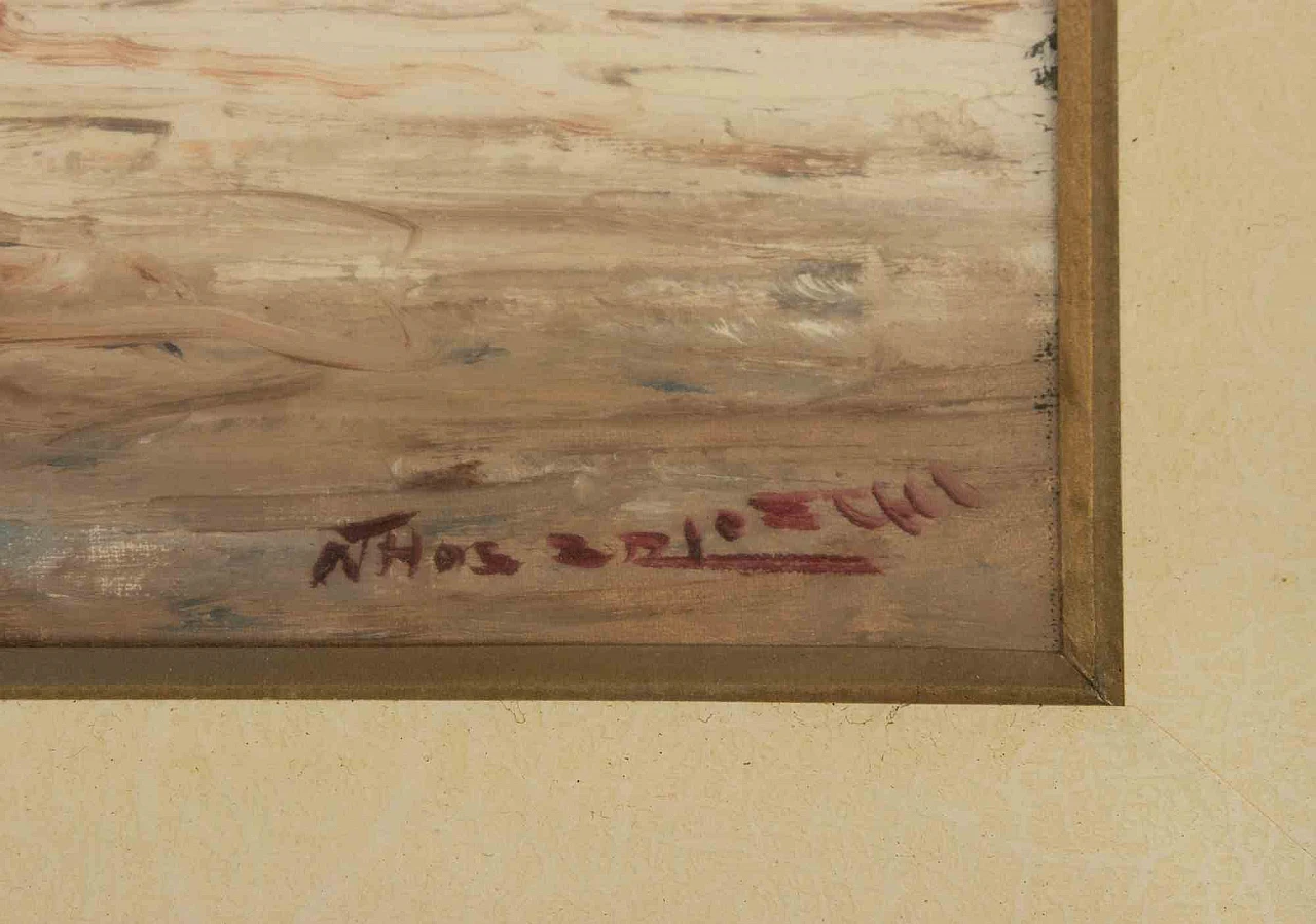 Athos Brioschi, Landscape, Oil Painting 2000s 4