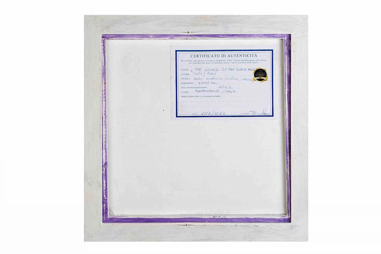 Frida&Raul, The Sound of the Black Hole, Acrylic 2000s 3