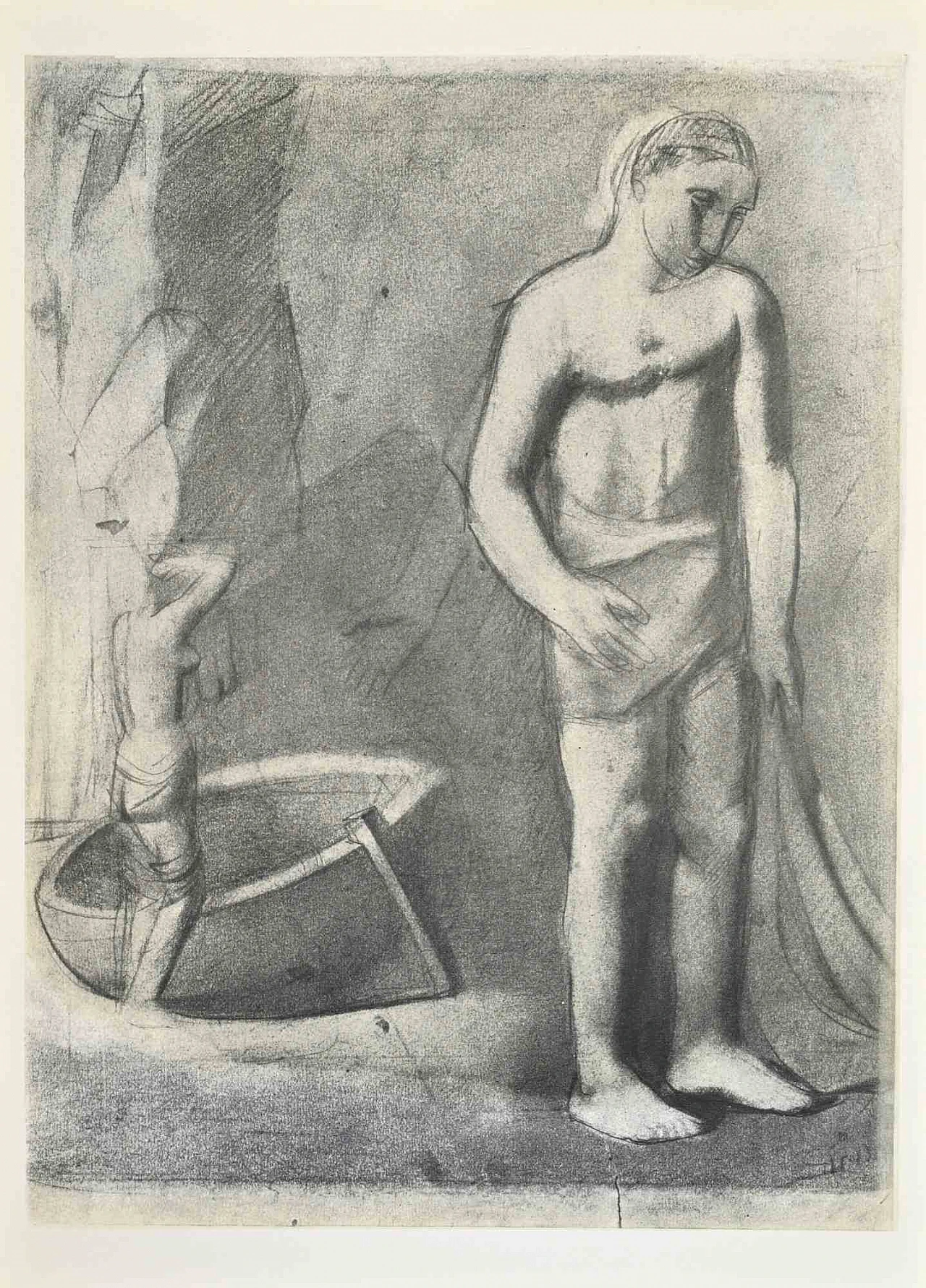 Mario Sironi, Fisherman, Photolithograph 2000s 1