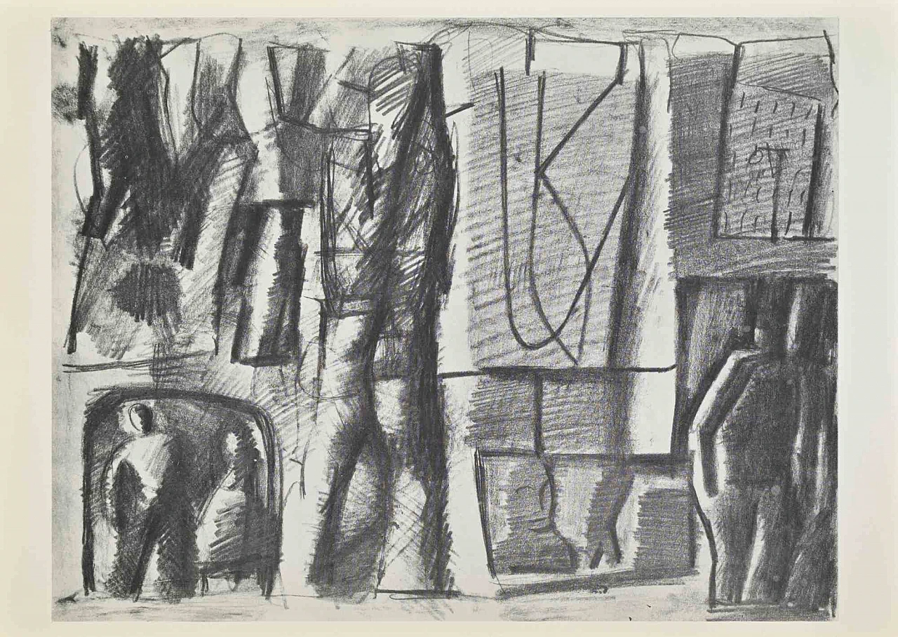 Mario Sironi, Symbol and Myth, Photolithograph 2000s 1