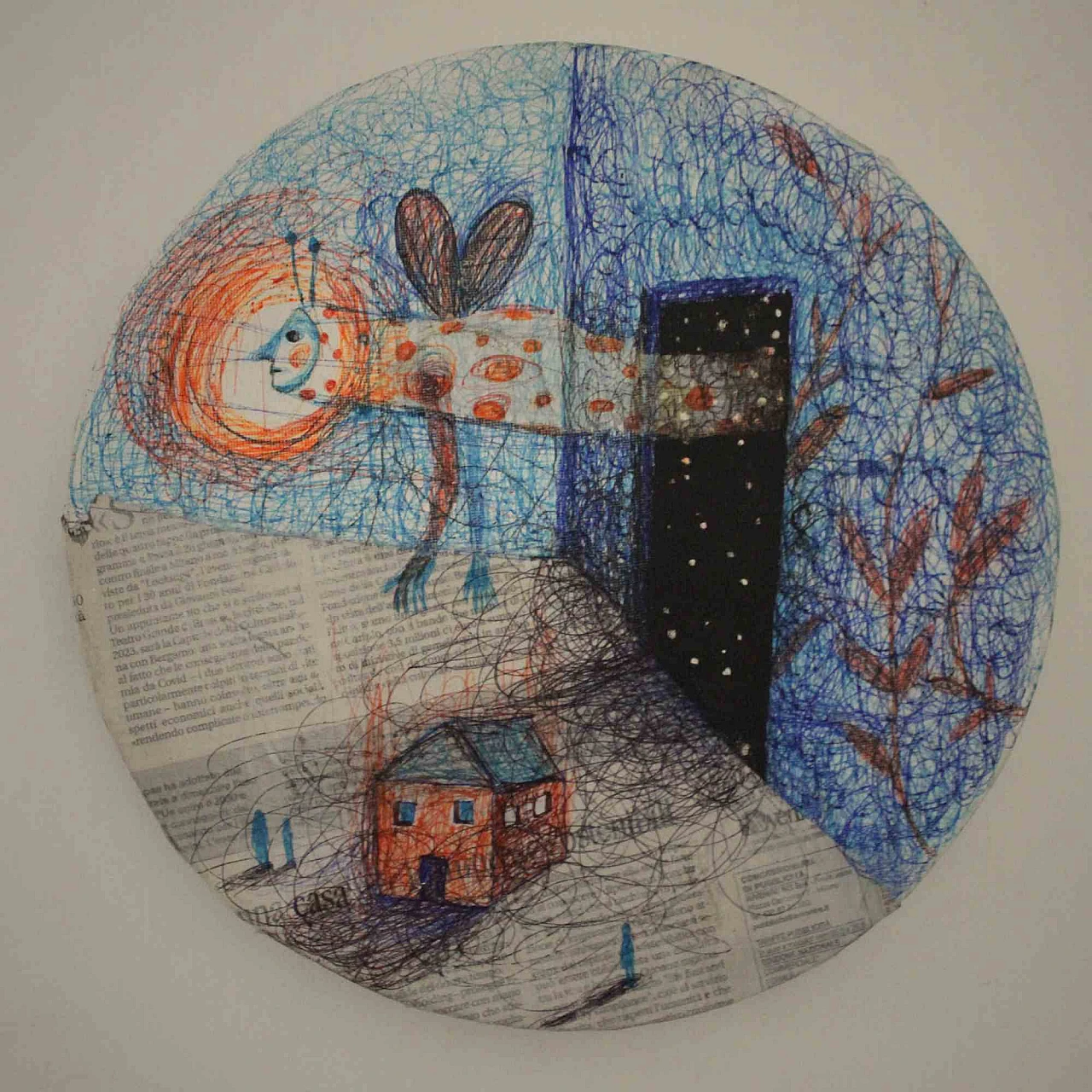 KEZIAT, Il segreto, tecnica mista Anni 2000 1