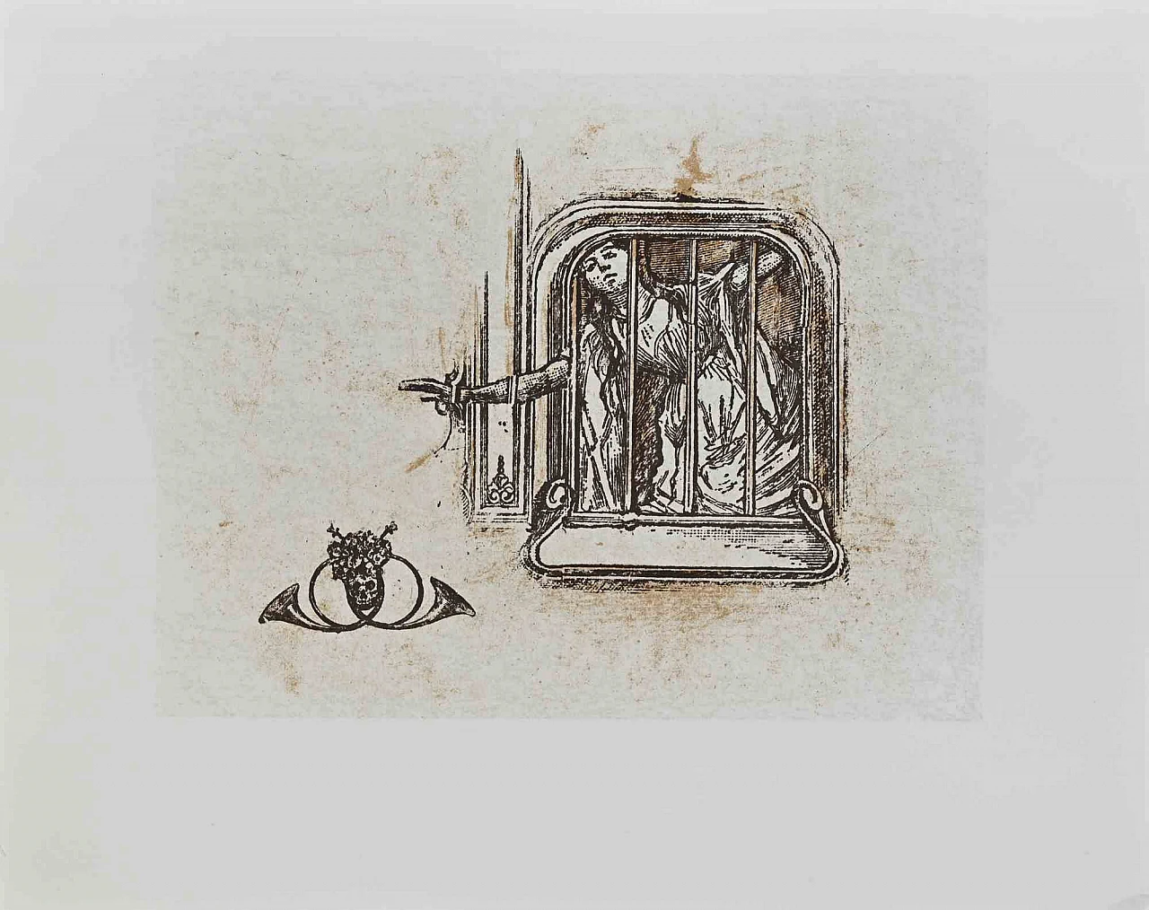 Max Ernst, The Soldier's Ballad, Lithograph 1960s-1970s 1