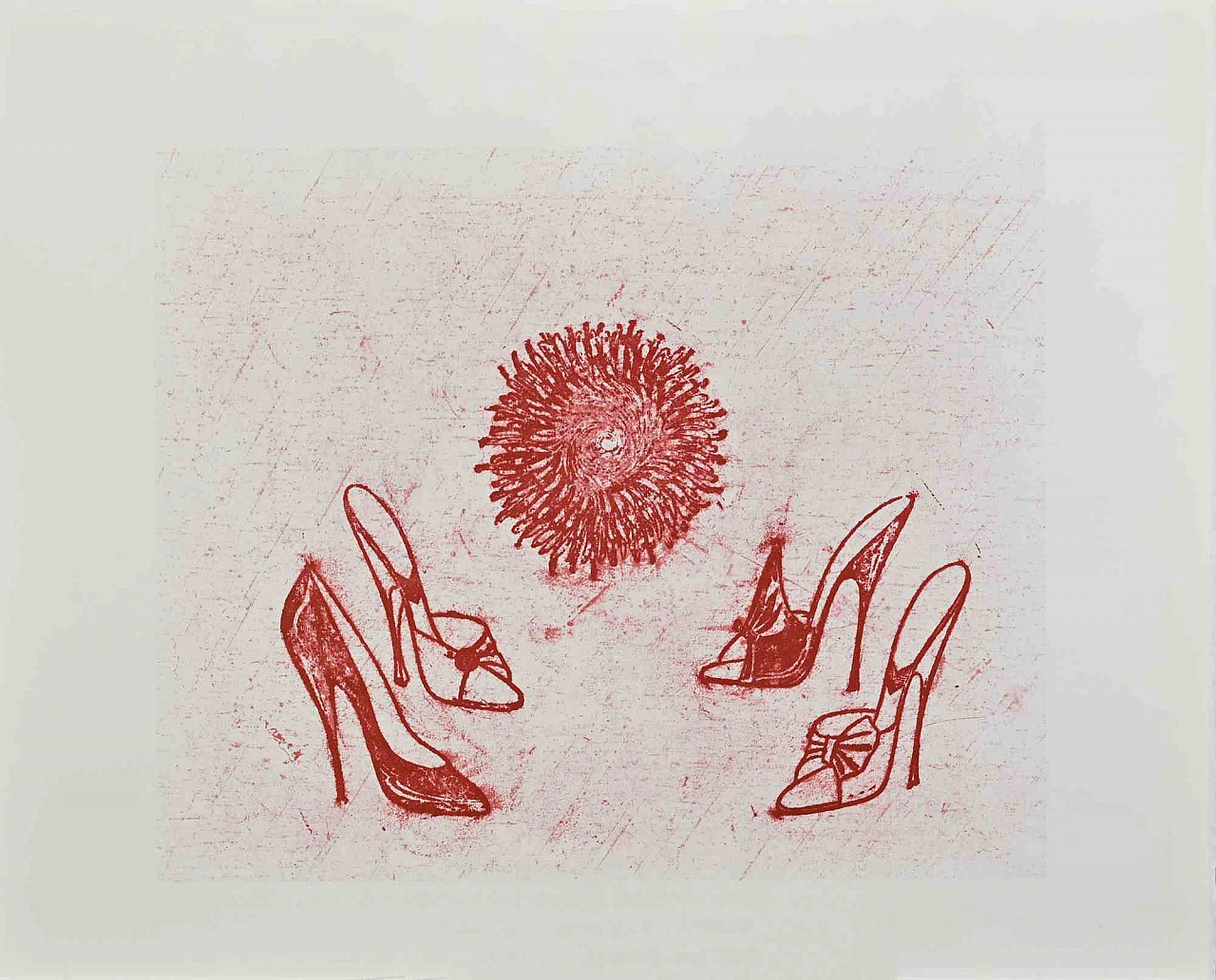 Max Ernst, Shoes, Lithograph 1960s-1970s 1