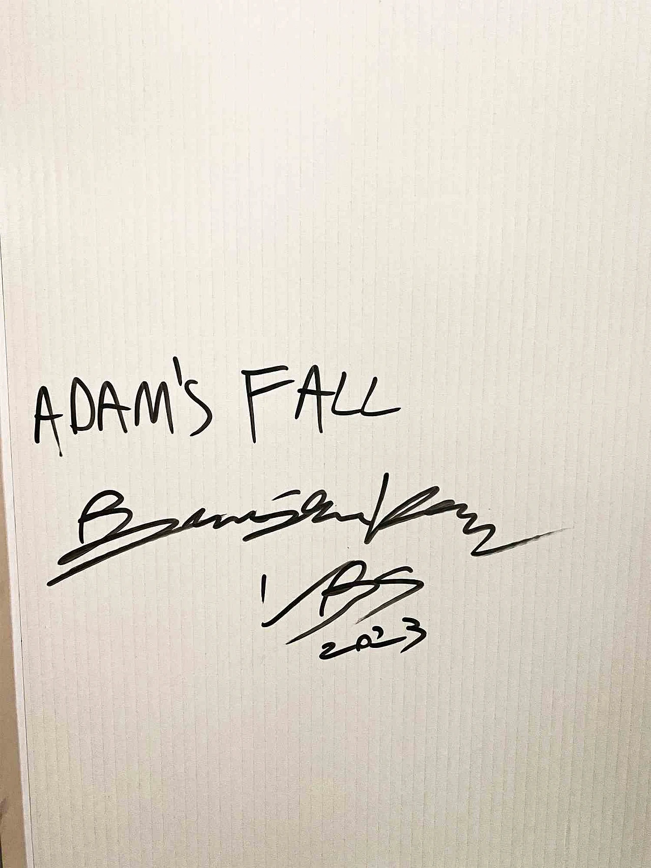 Bruno Salvatore Latella, Caduta di Adamo, Pittura a olio Giclée con stampa digitale Anni 2000 2