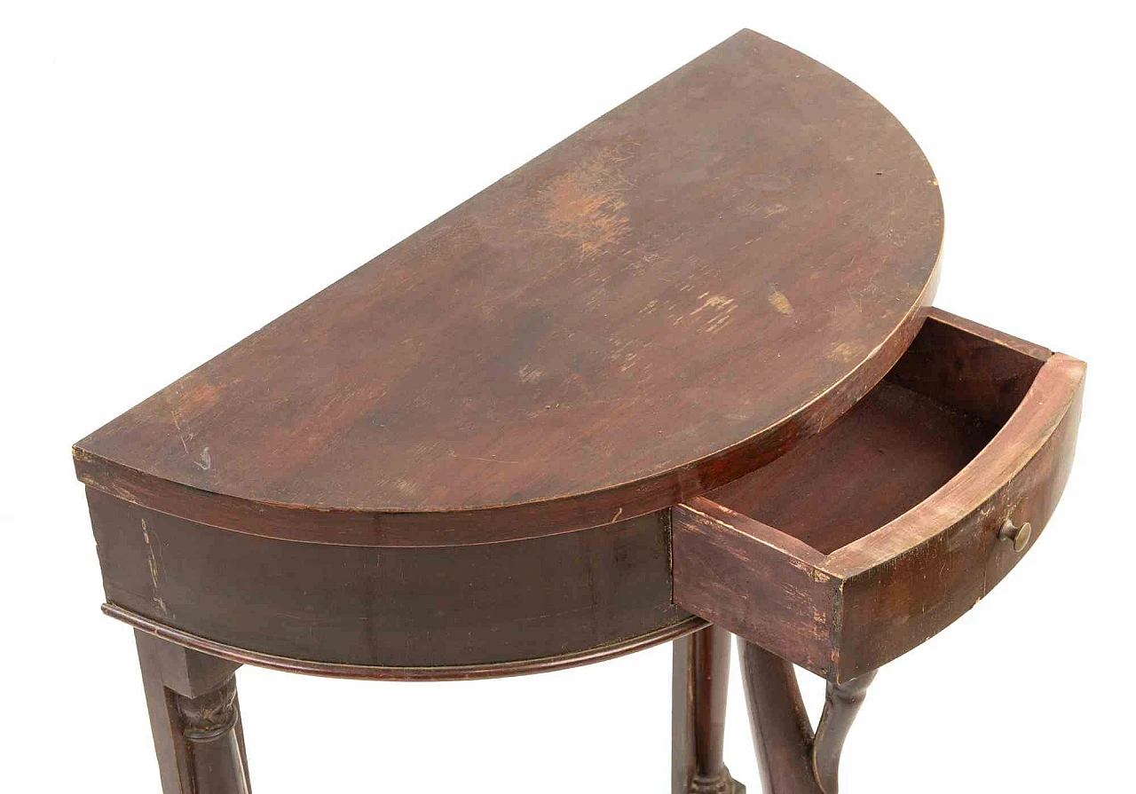 Consolle a mezza luna Vintage, anni 2000 5