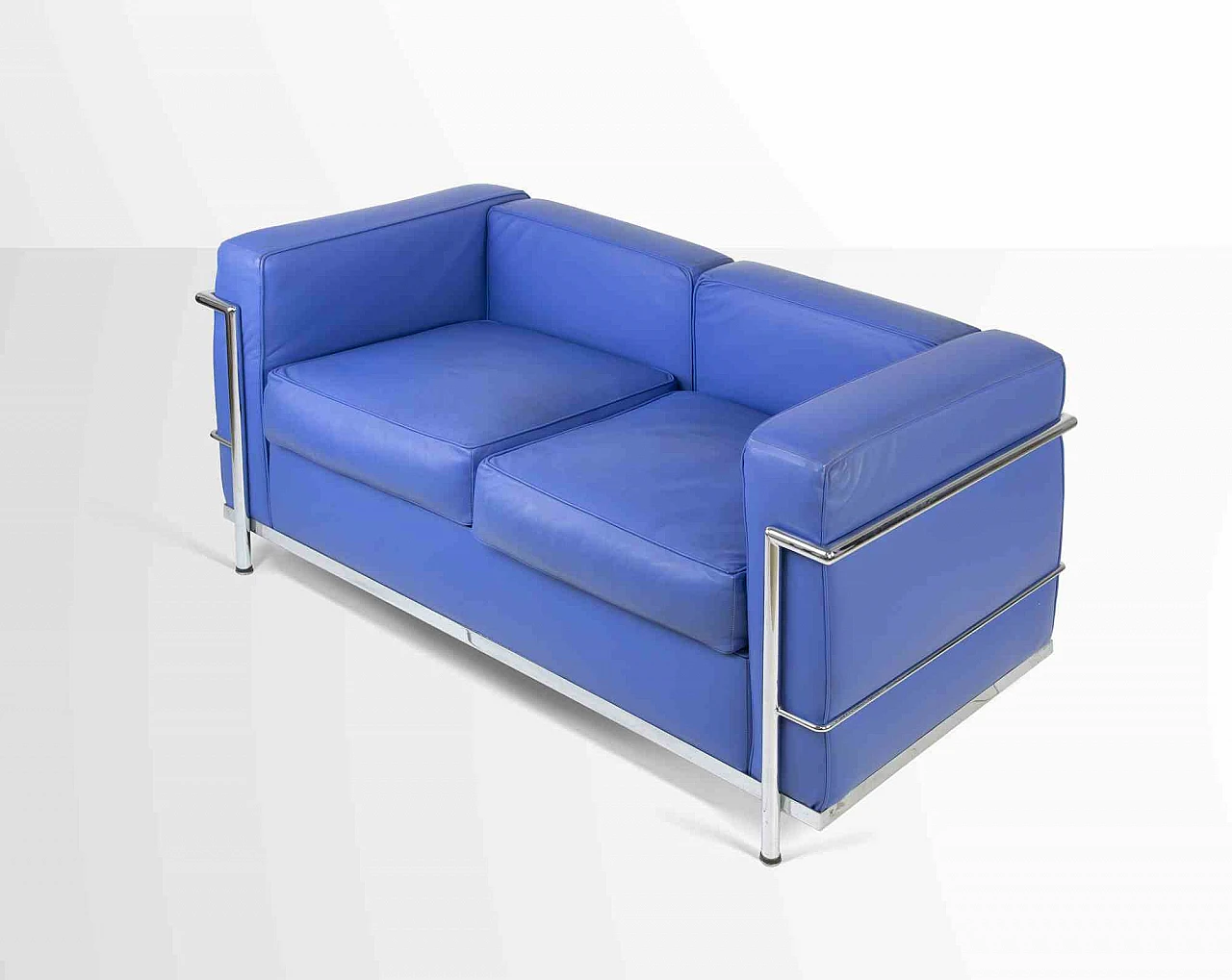 Le Corbusier (Charles Edouard Jeanneret Gris), Vintage LC2 Sofa 1960s-1970s 3