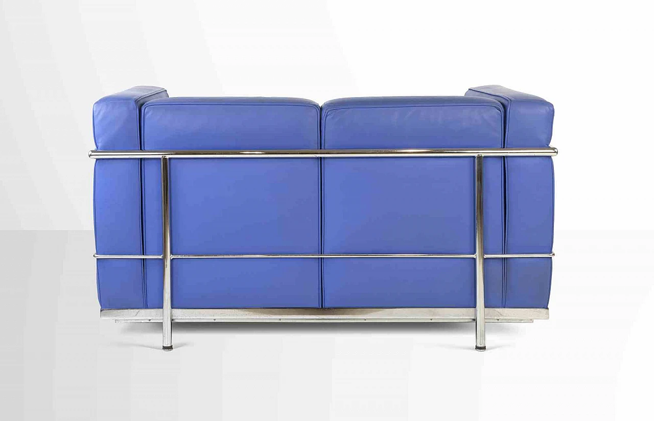 Le Corbusier (Charles Edouard Jeanneret Gris), Vintage LC2 Sofa 1960s-1970s 4
