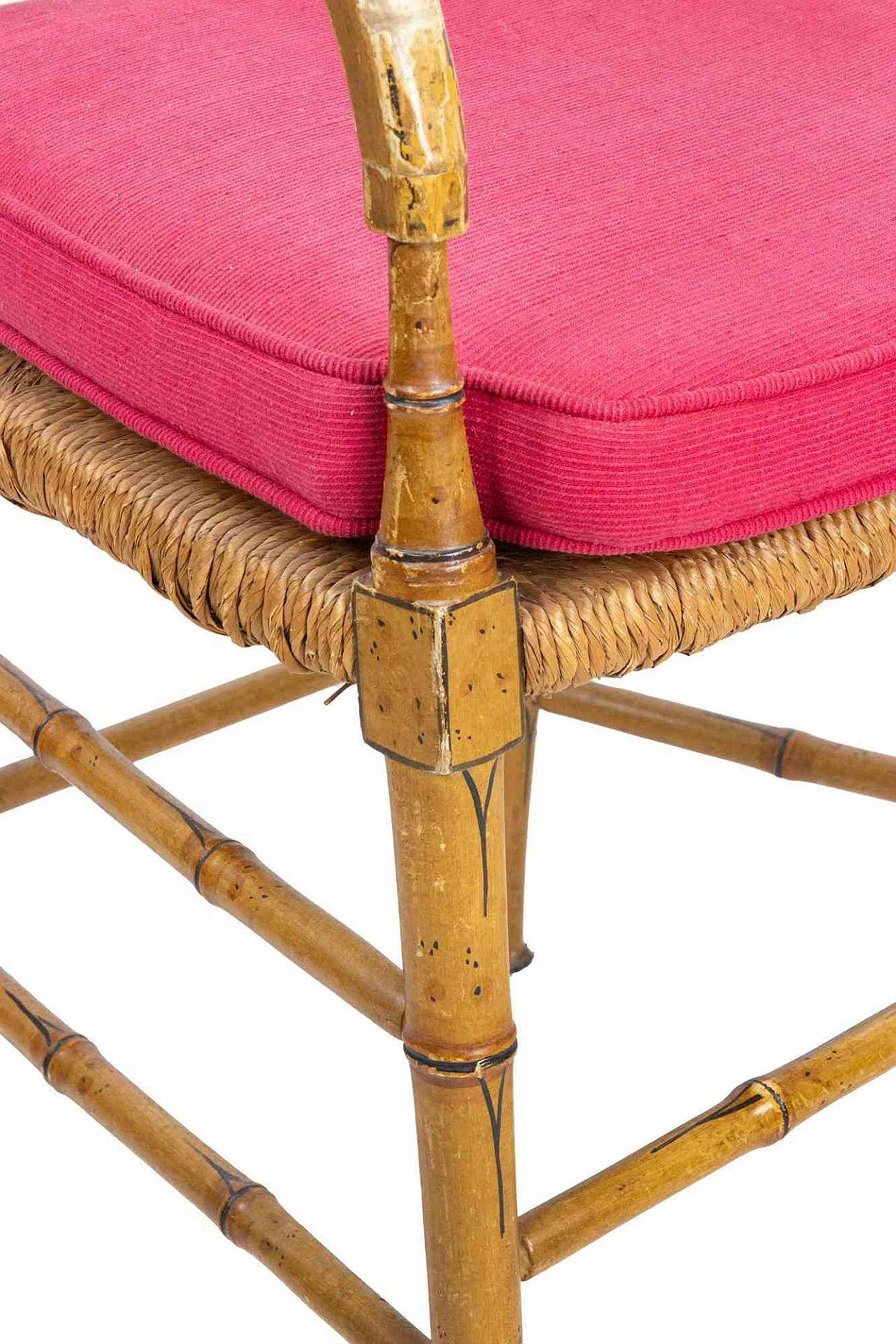 Artist XX century, Vintage Bambu Chair 1960s-1970s 2