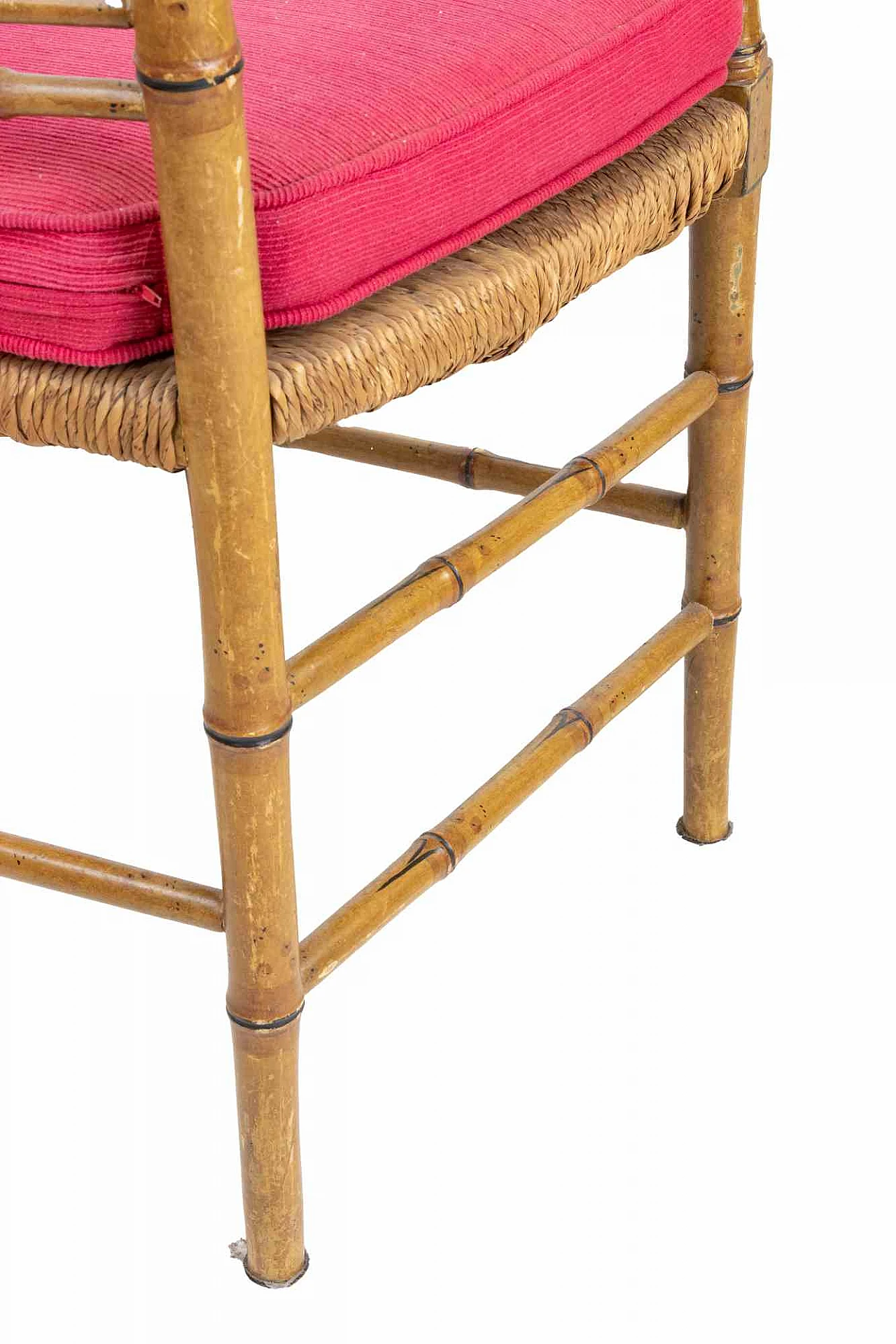 Artist XX century, Vintage Bambu Chair 1960s-1970s 3