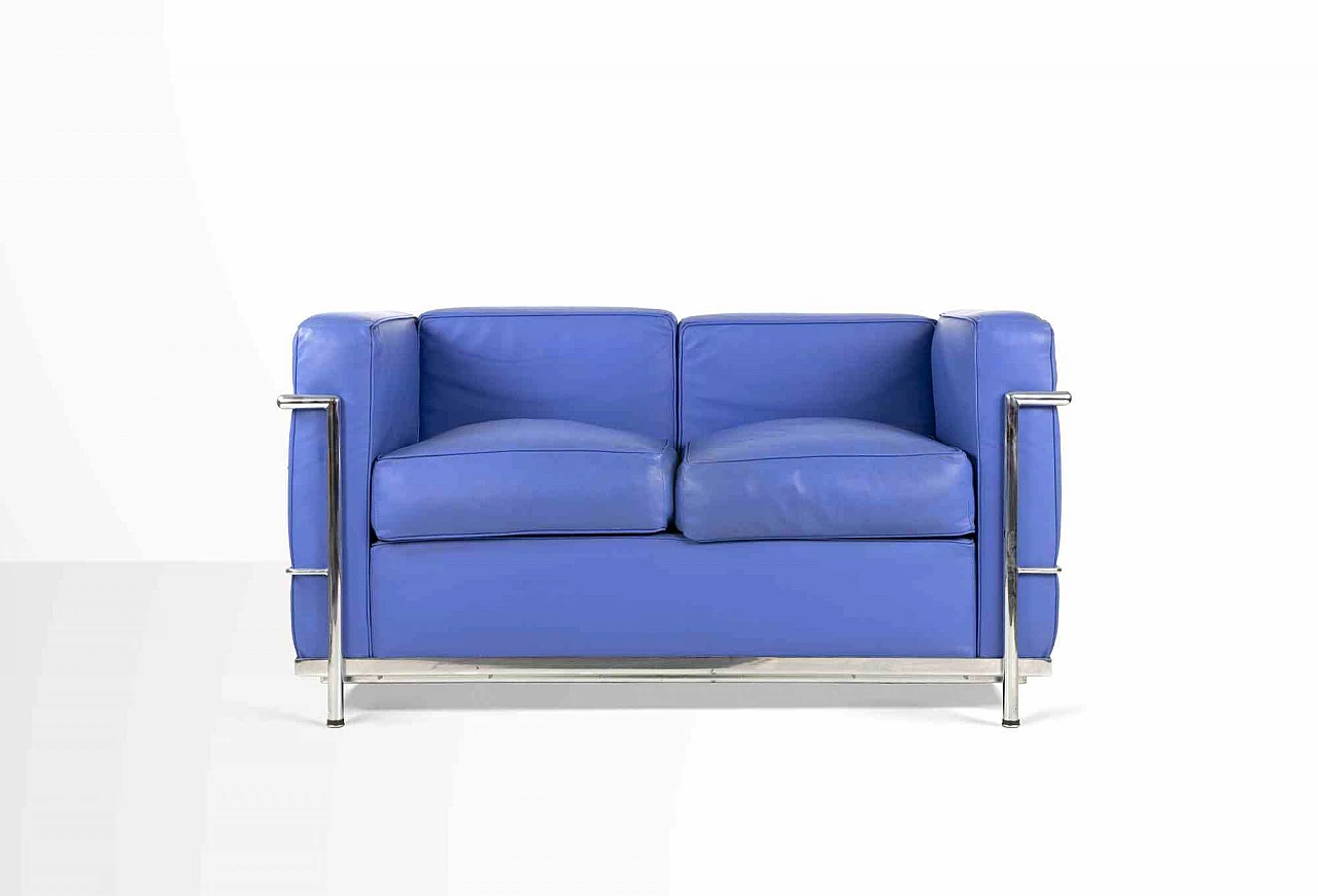 Le Corbusier (Charles Edouard Jeanneret Gris), Divano vintage LC2 1960-1979 1