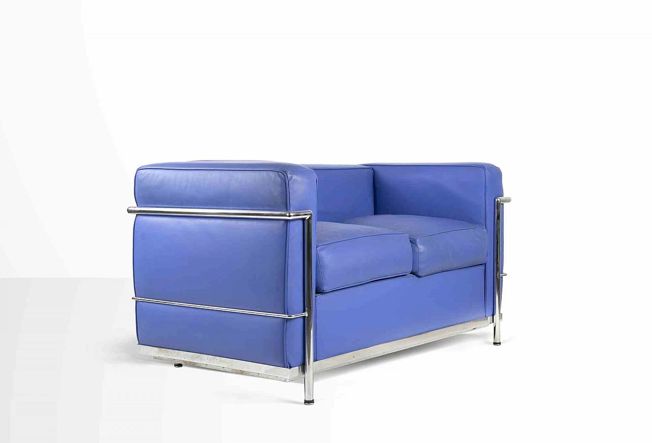 Le Corbusier (Charles Edouard Jeanneret Gris), Divano vintage LC2 1960-1979 3