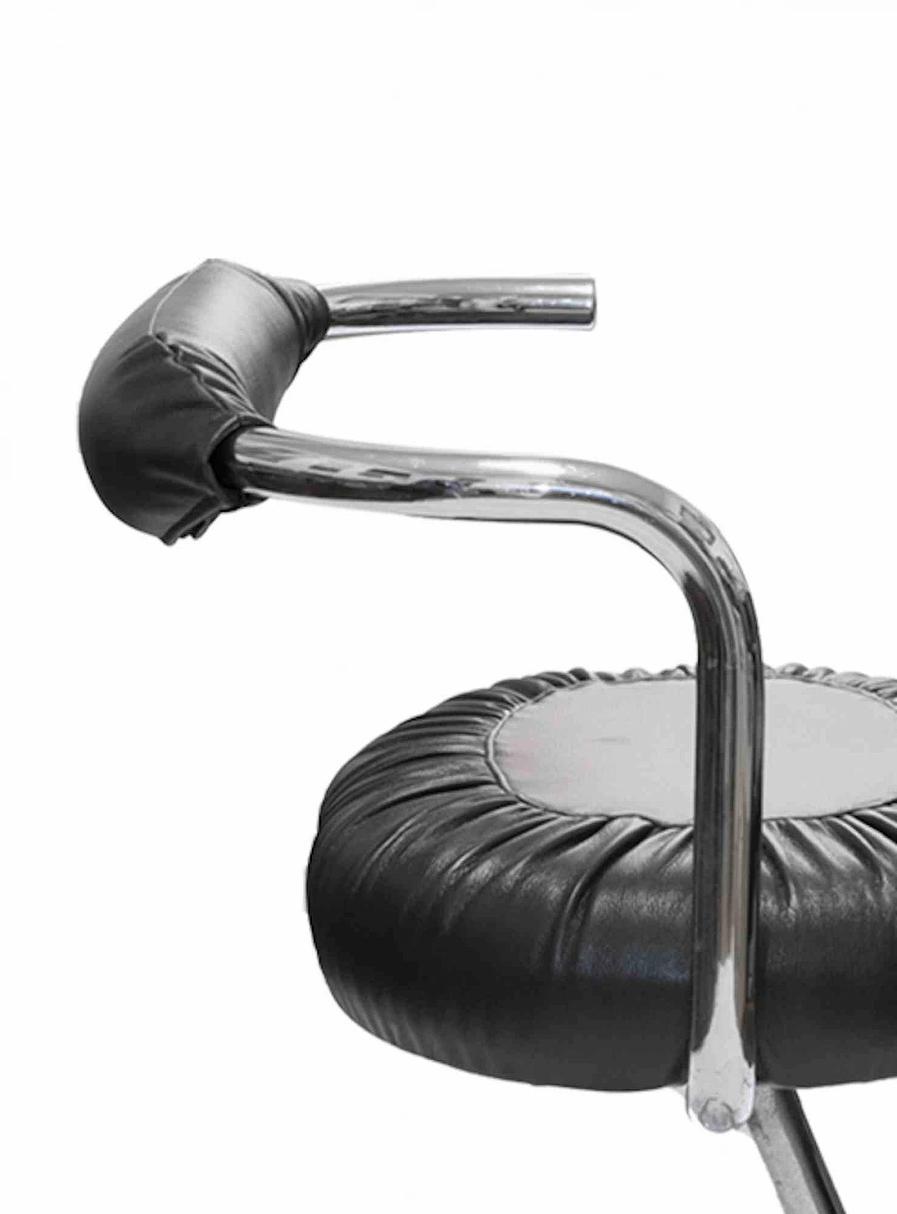 Giotto Stoppino, Set 14 Sedie Cobra Nere 1960-1979 2