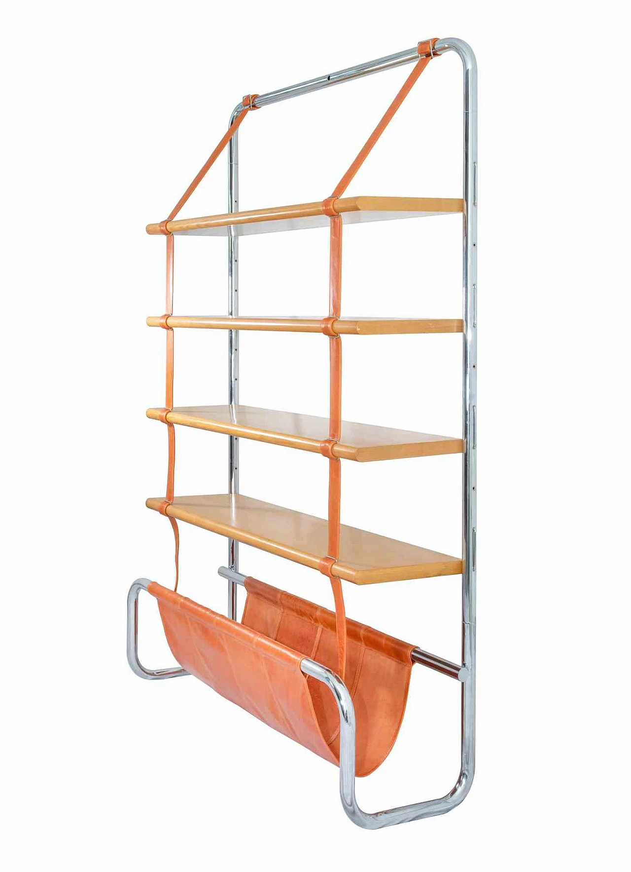 Luigi Massoni, libreria vintage per Poltrona Frau, anni '70 8