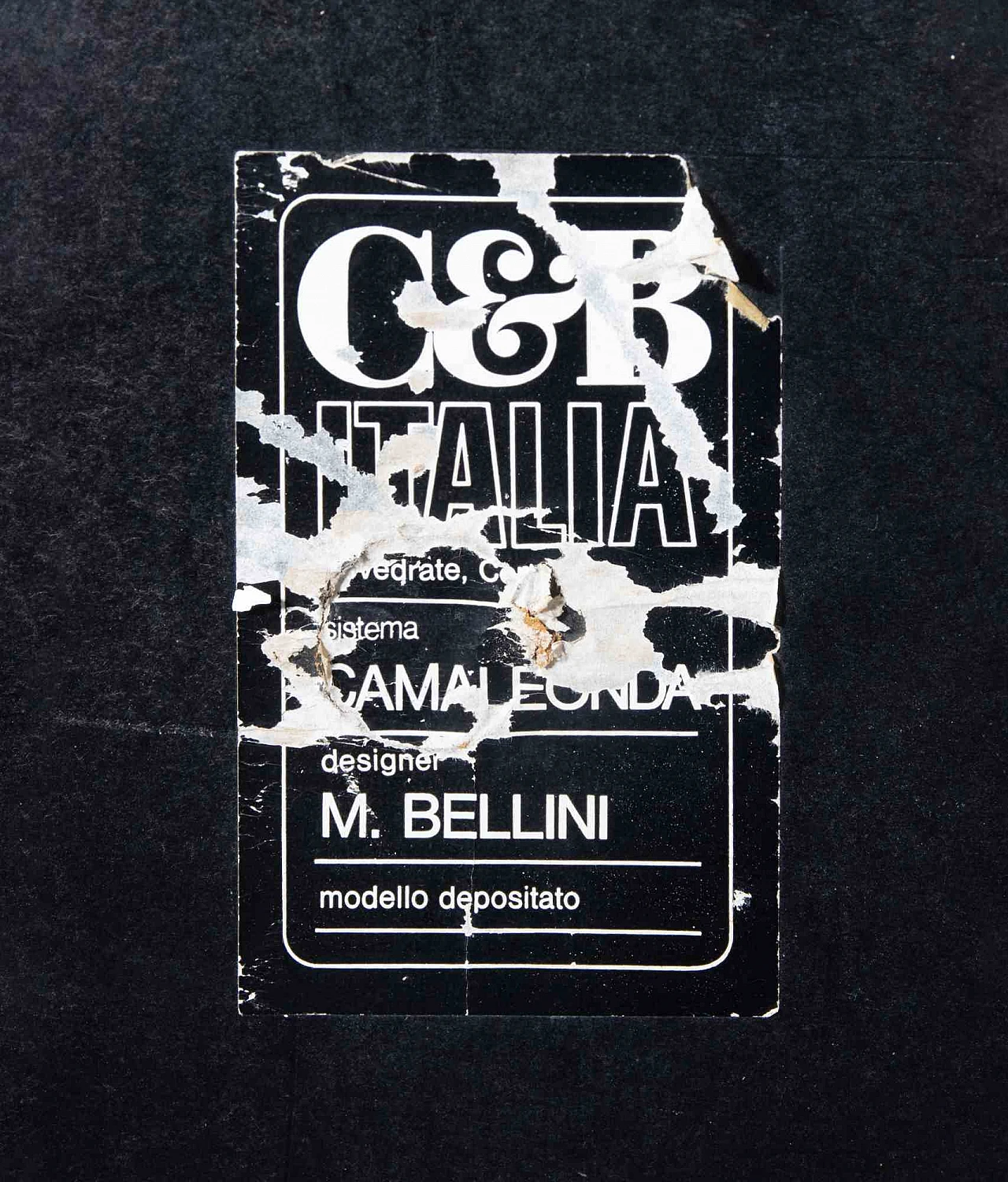 Mario Bellini, Set divani Camaleonda 8 moduli 1960-1979 9