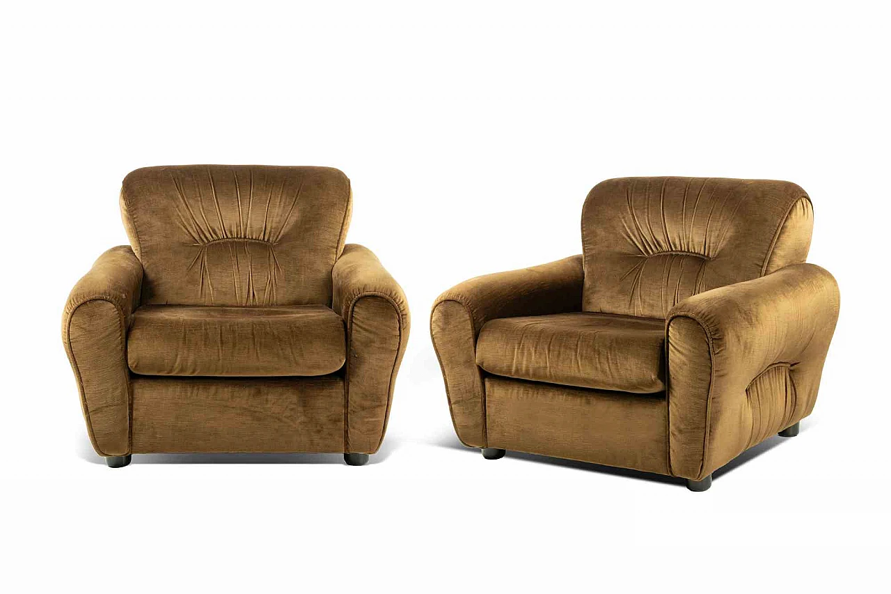 n.a., Armchair Set 1960s-1970s 1