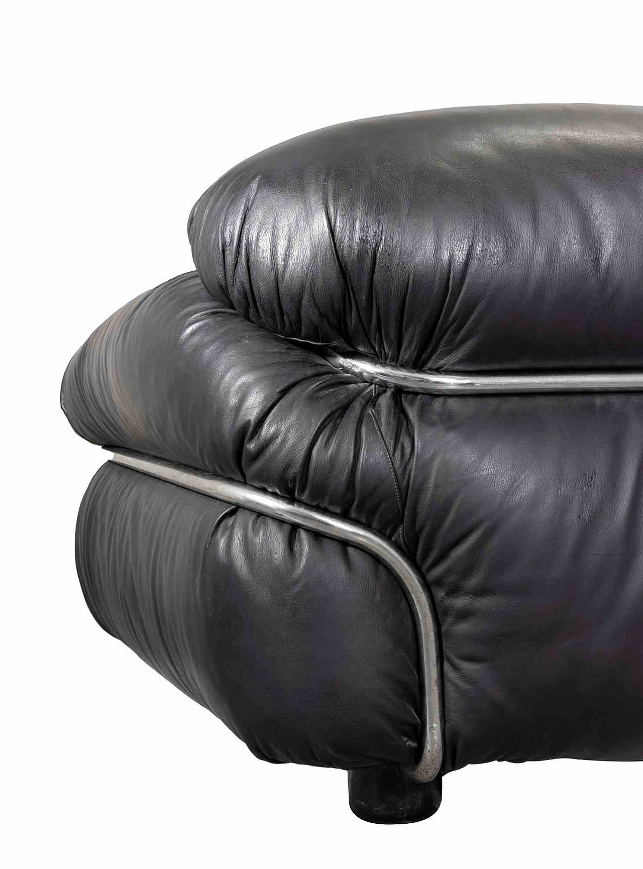 Gianfranco Frattini, Two Seater Sofa mod. "Sesann" 1960s-1970s 4