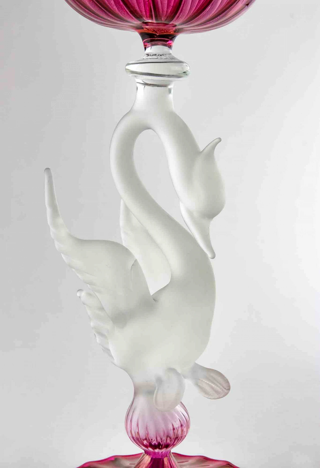 n.a., Murano Glass Cake Stand by La Murrina 1940s-1950s 3