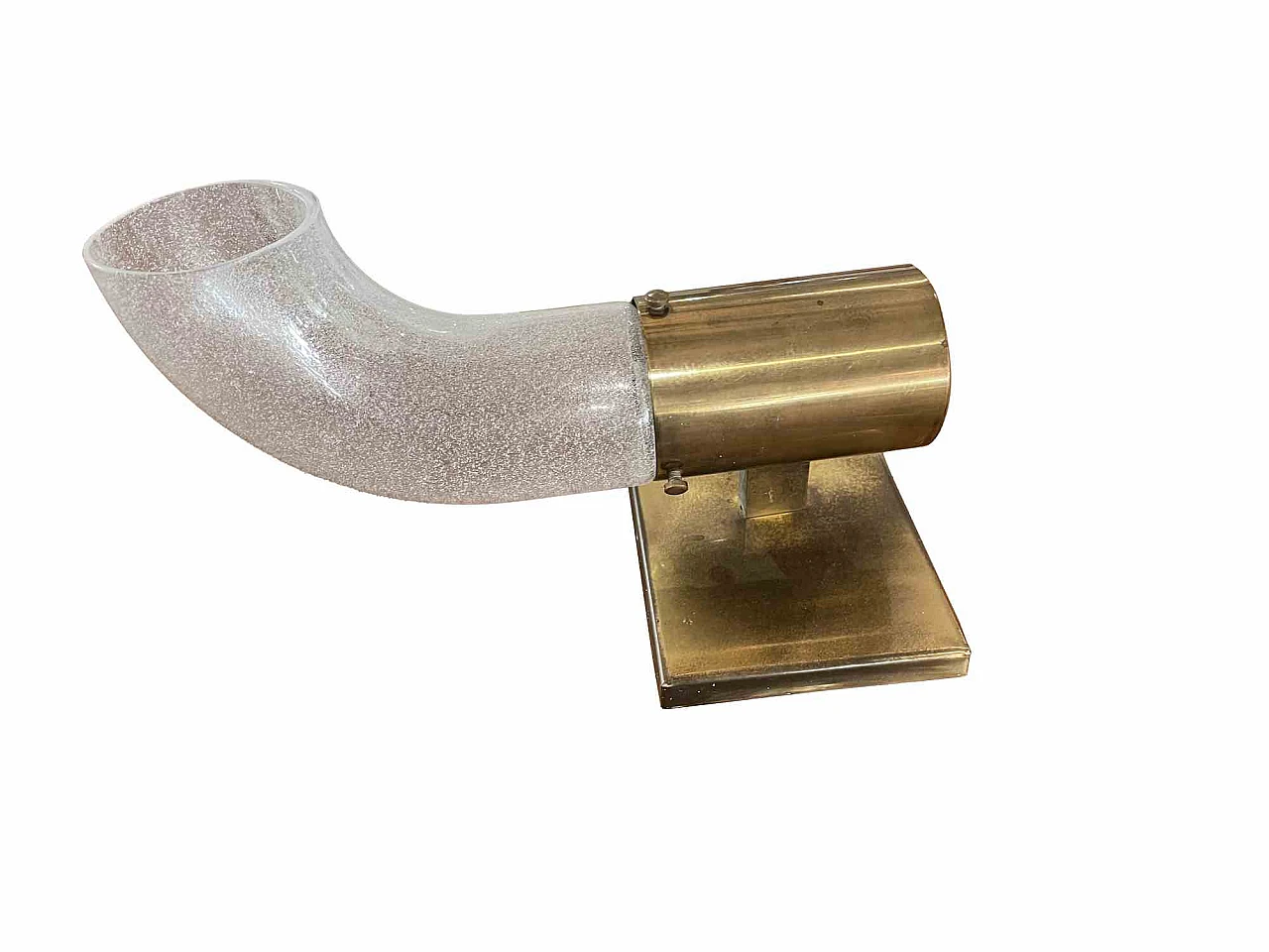 Aldo Nason, Brass Table Lamp Pulegoso 1960s-1970s 1