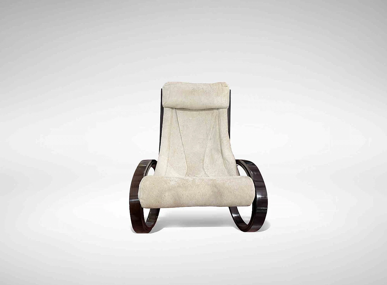 Gae Aulenti, Sgarsul Rocking Chair 1960s-1970s 1