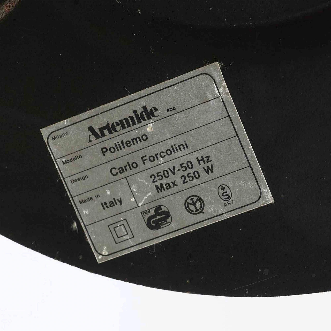 Carlo Forcolini, Polifemo Floor Lamp 1980s-1990s 4