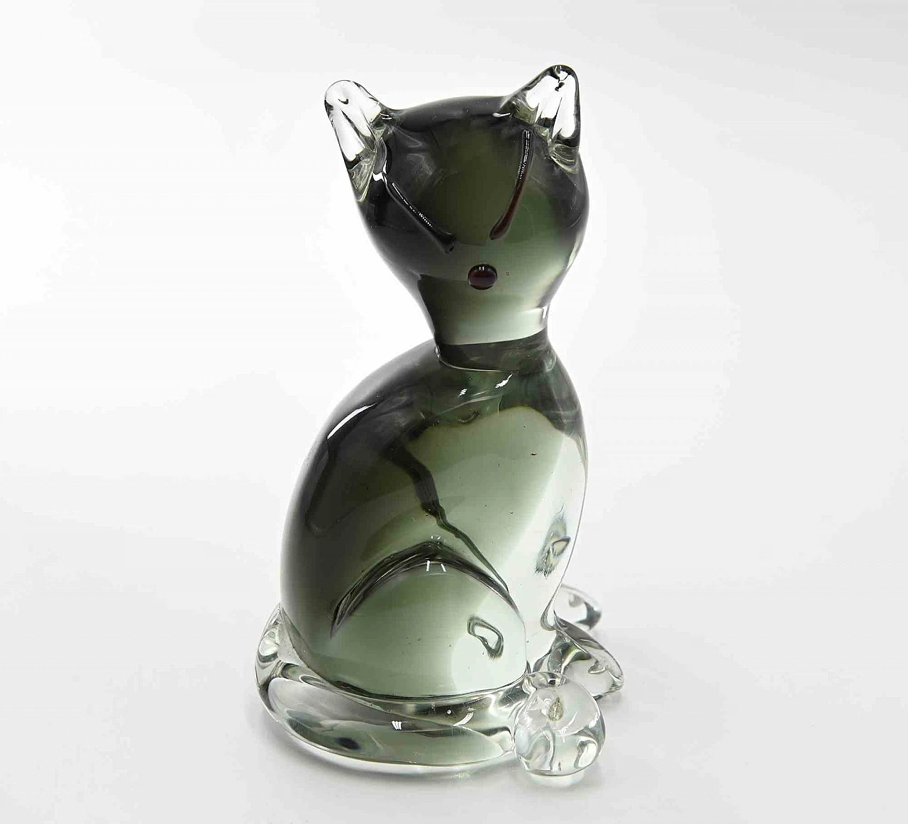n.a., Murano Glass Cat 1980s-1990s 3