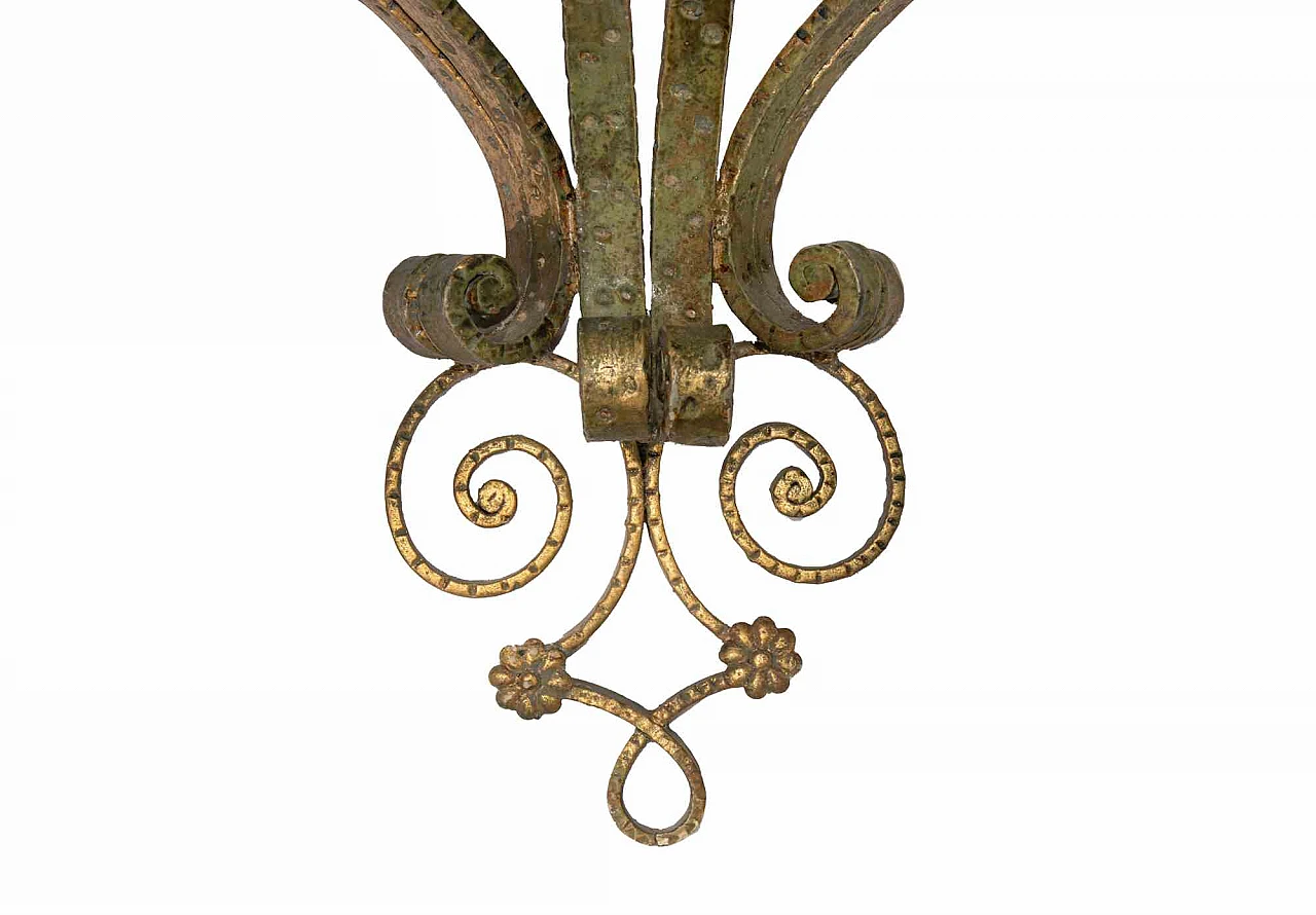 n.a., Vintage Walle Mirror and Consolle 1940s-1950s 5