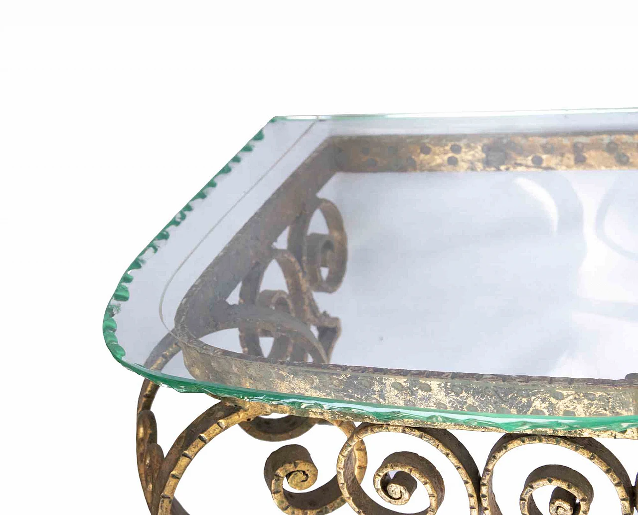 n.a., Vintage Walle Mirror and Consolle 1940s-1950s 7