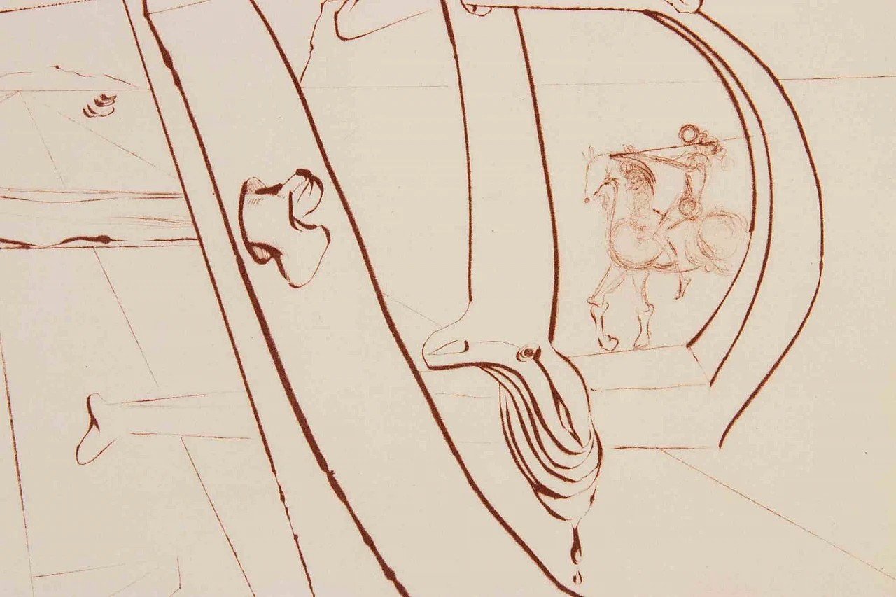 Salvador Dalì, Homage to Durer, Lithograph 1980s-1990s 5