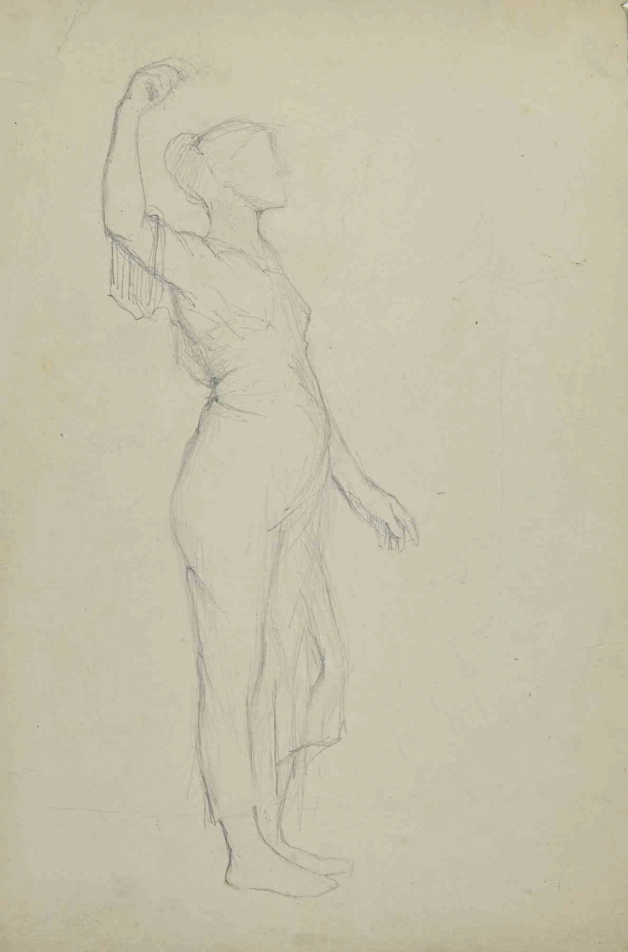 Fernand Bivel, Donna in posa, Disegno Anni 2000 1