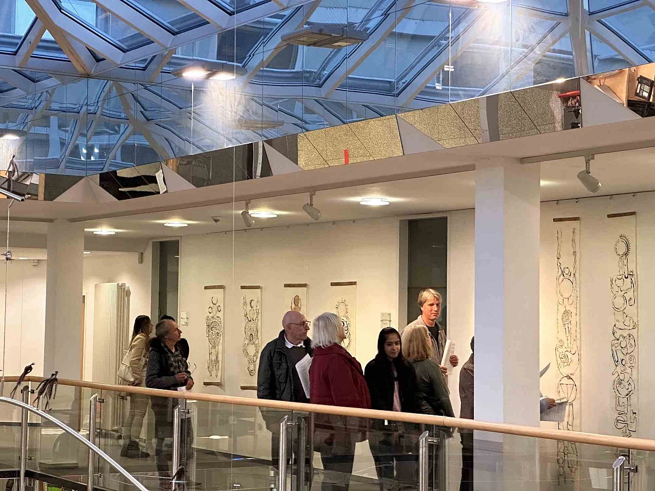 Parimah Avani, divinità delle madri delle vie, disegno acrilico con inchiostro Anni 2000 3