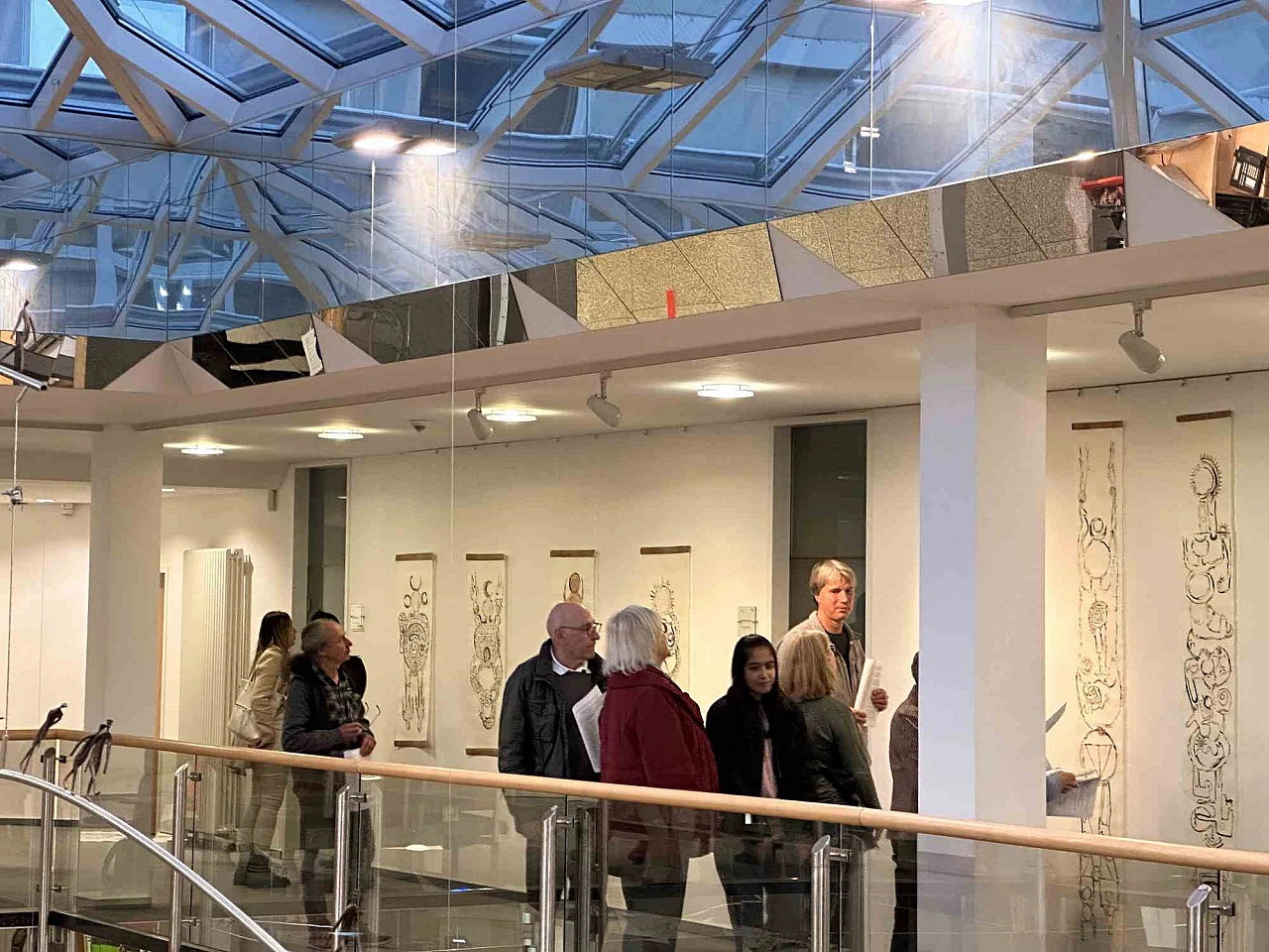 Parimah Avani, divinità dei vapori delle vie, disegno acrilico con inchiostro 4