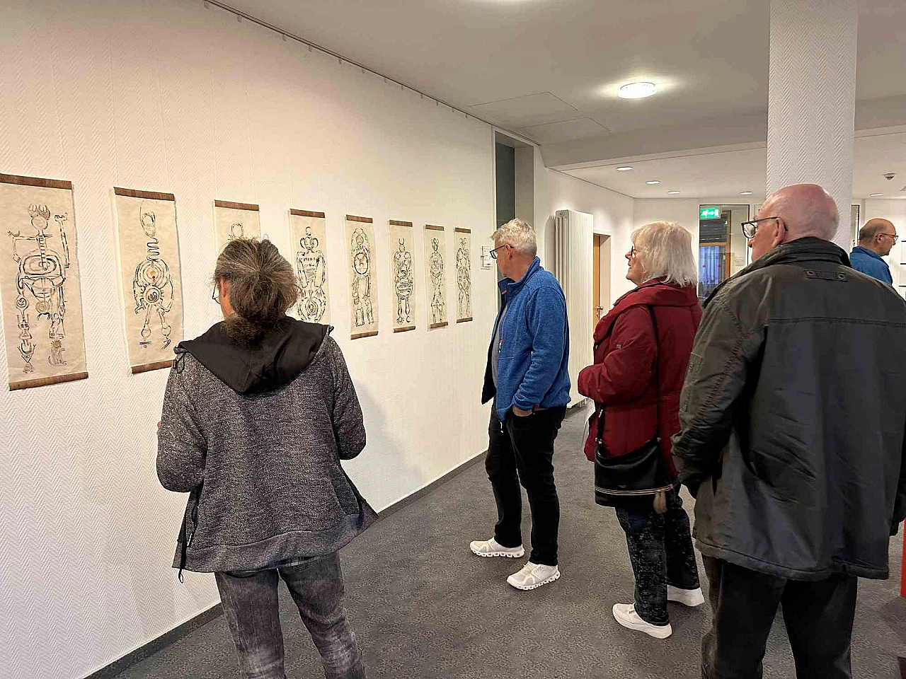 Parimah Avani, Dea della Luna Piena, Luce delle Vie, Acrilico con inchiostro da disegno Anni 2000 6