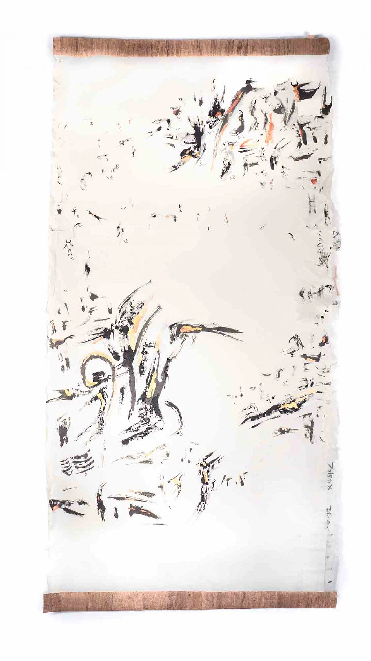 Parimah Avani, Cielo, Futuro, dalla serie di "Passato, Ora, Futuro", disegno con inchiostro acrilico Anni 2000 2