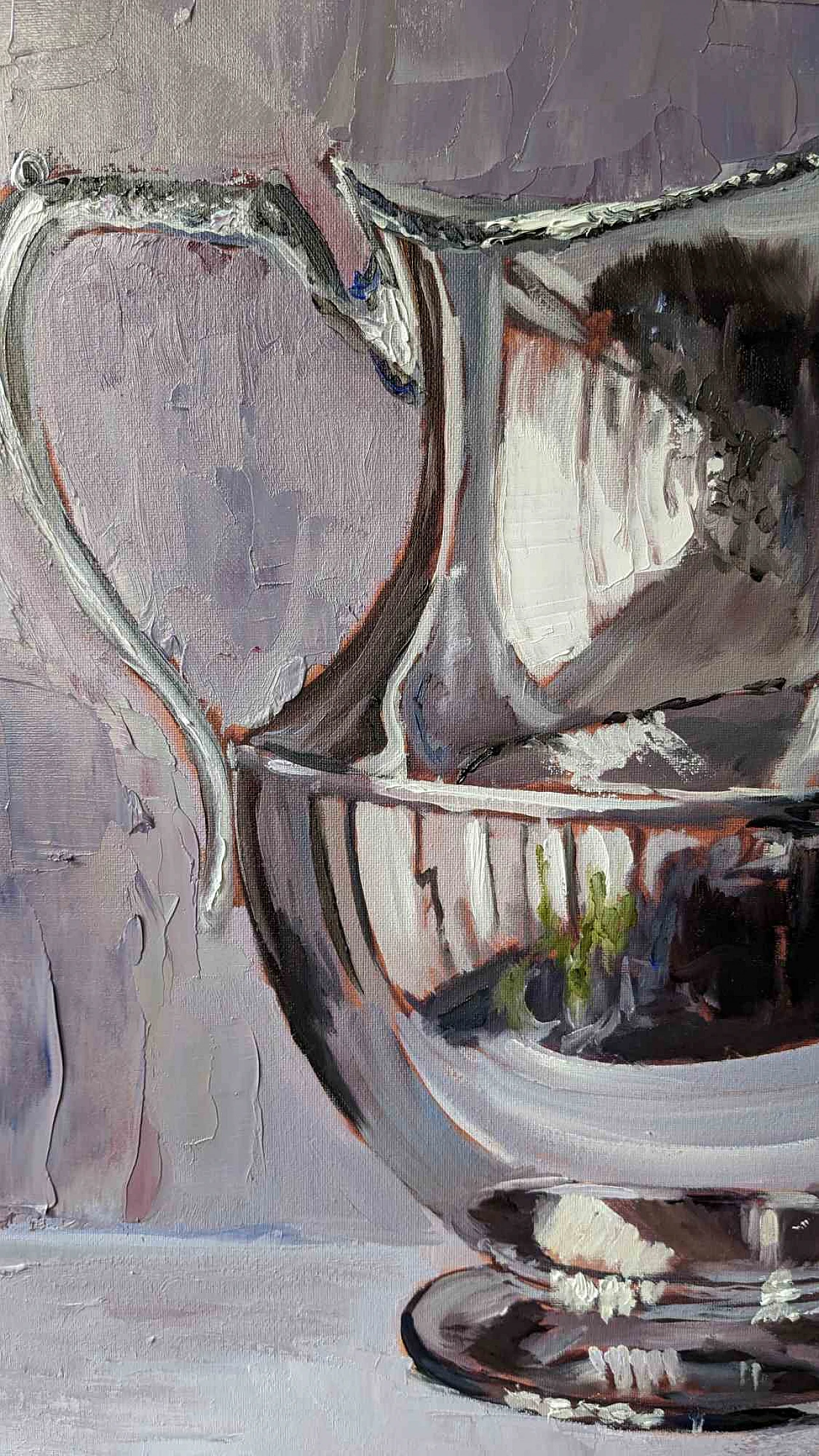 Adriano Bernetti da Vila, Teiera, Olio su tela Anni 2000 2