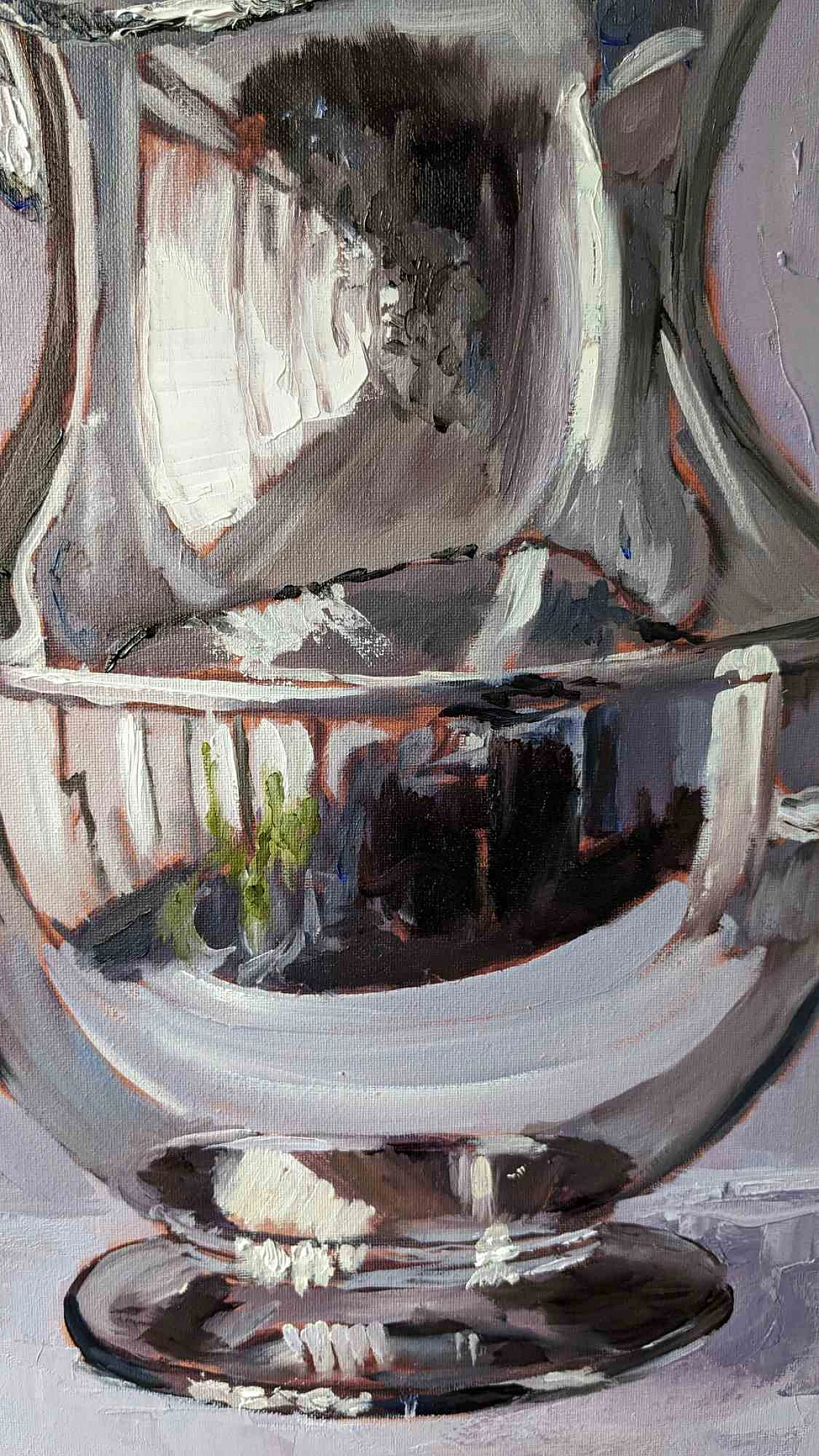 Adriano Bernetti da Vila, Teiera, Olio su tela Anni 2000 4