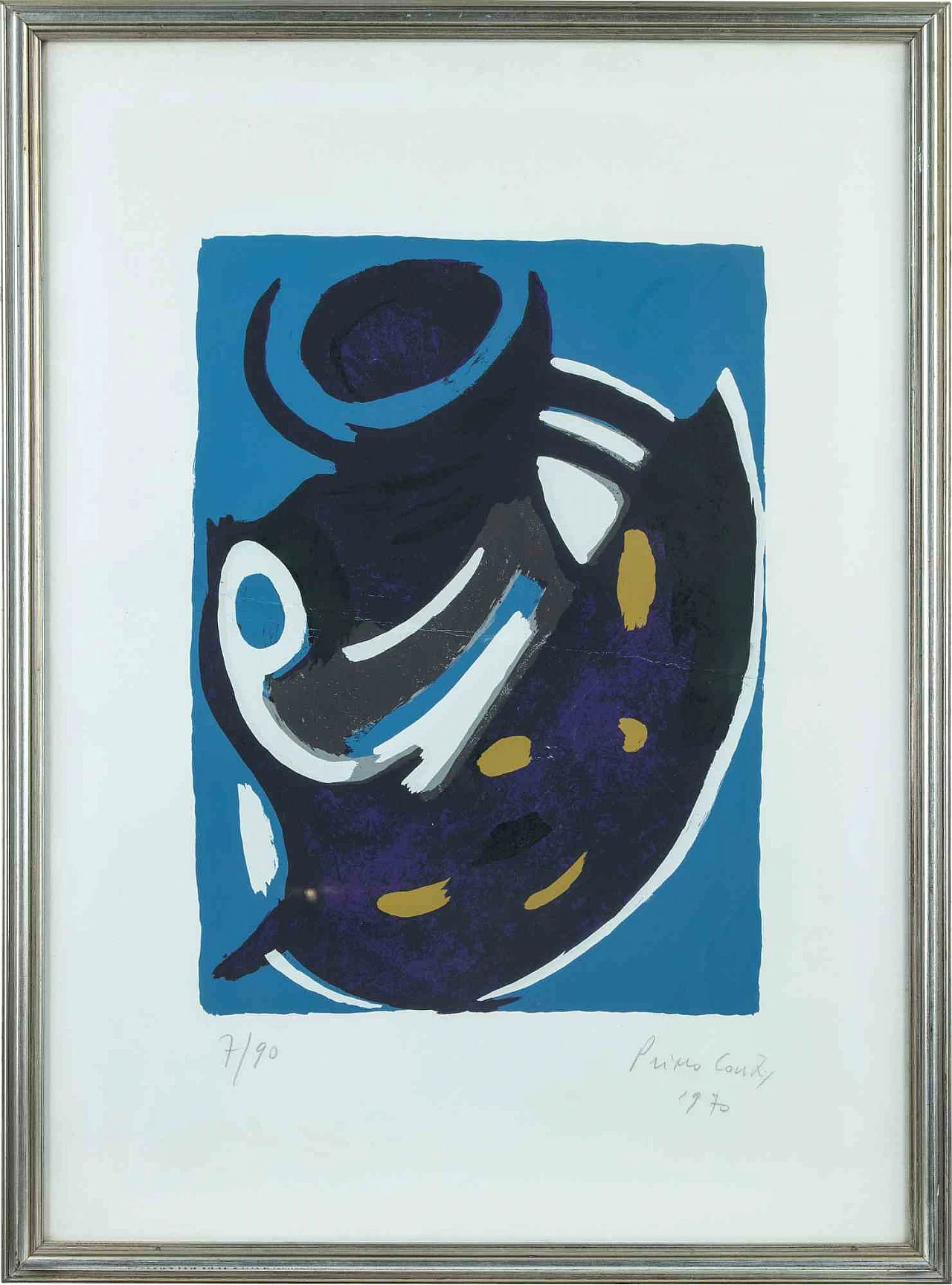 Primo Conti, Untited, Lithograph 1960s-1970s 1