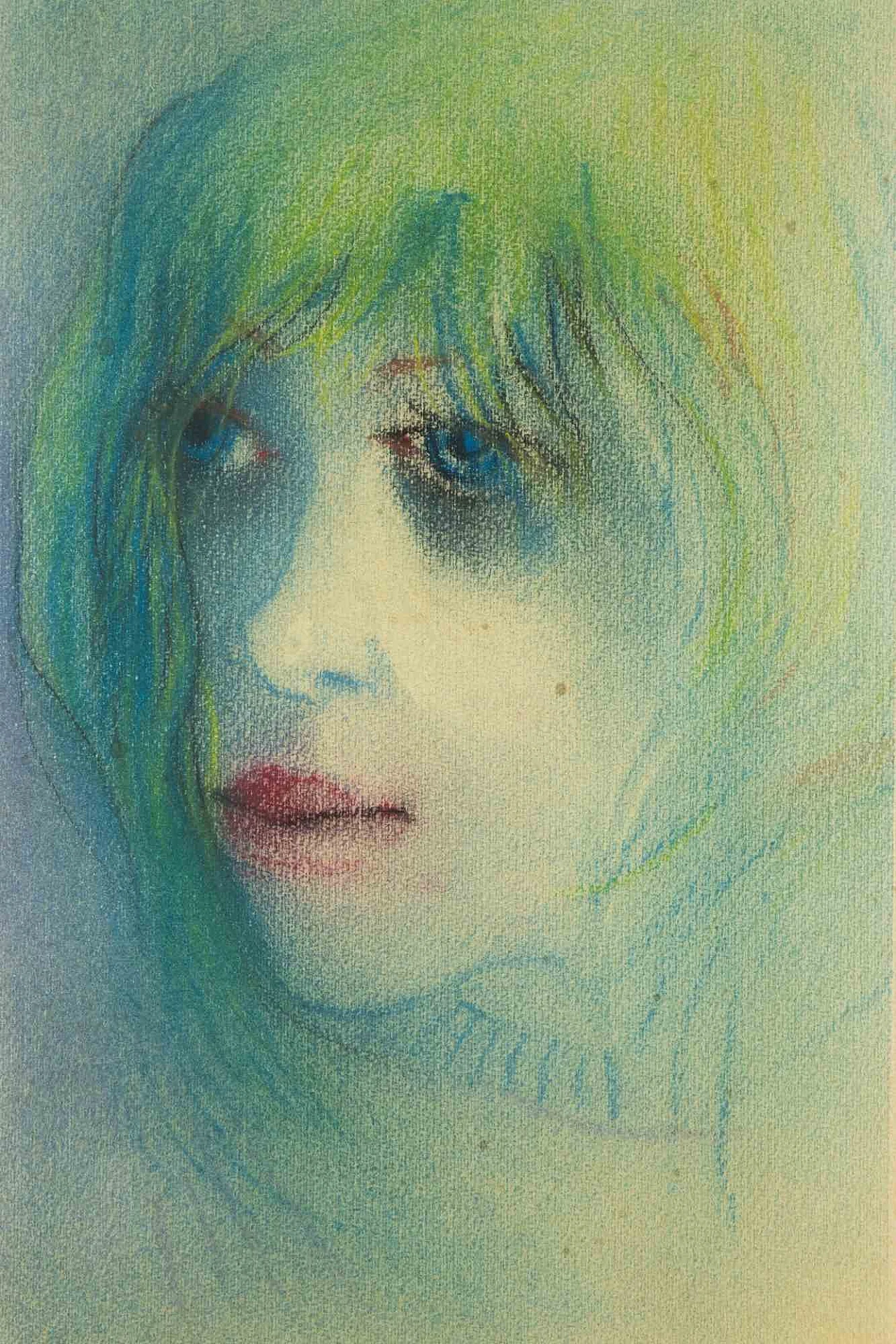 Antonio Mellone, Donna, Pastello 1960-1979 3