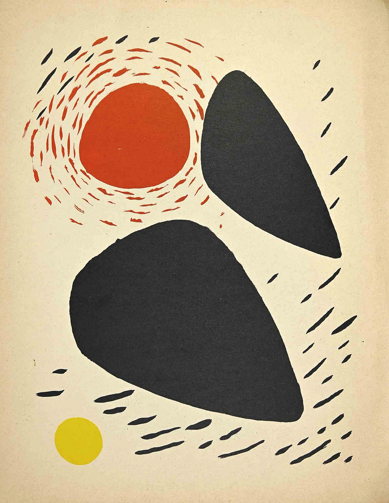 Alexander Calder, Composizione, Litografia 1960-1979 1