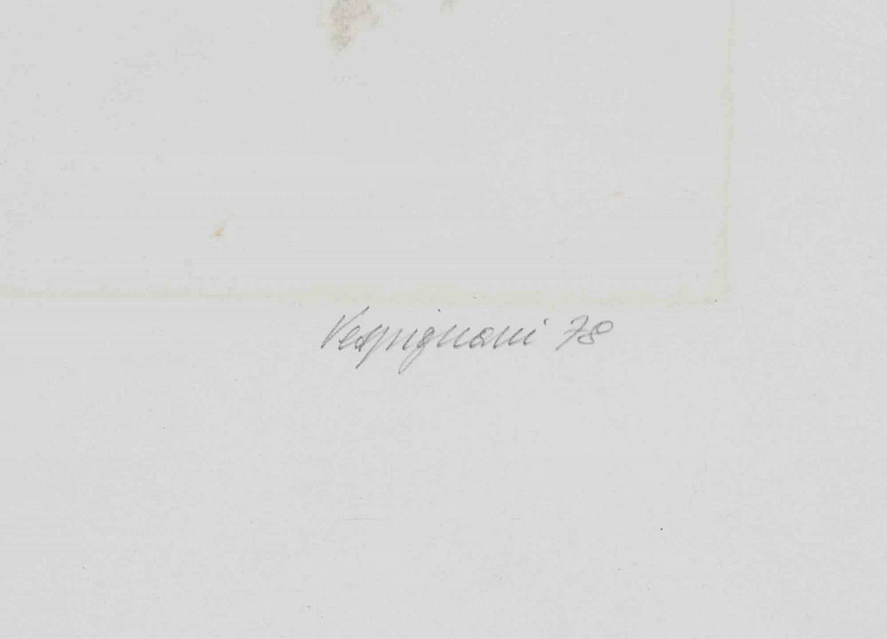 Renzo Vespignani, Ragazza addormentata, Litografia 1960-1979 3